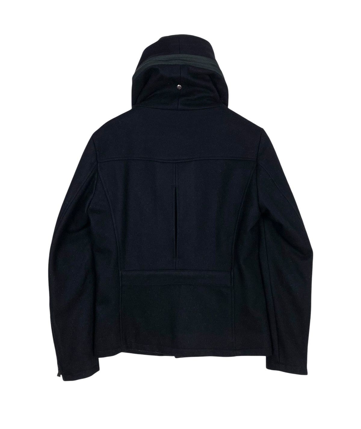 Katharine Hamnett London Katharine Hamnett London Wool Blouson Asymmetrical Hoodie Size M / US 6-8 / IT 42-44 - 8 Thumbnail