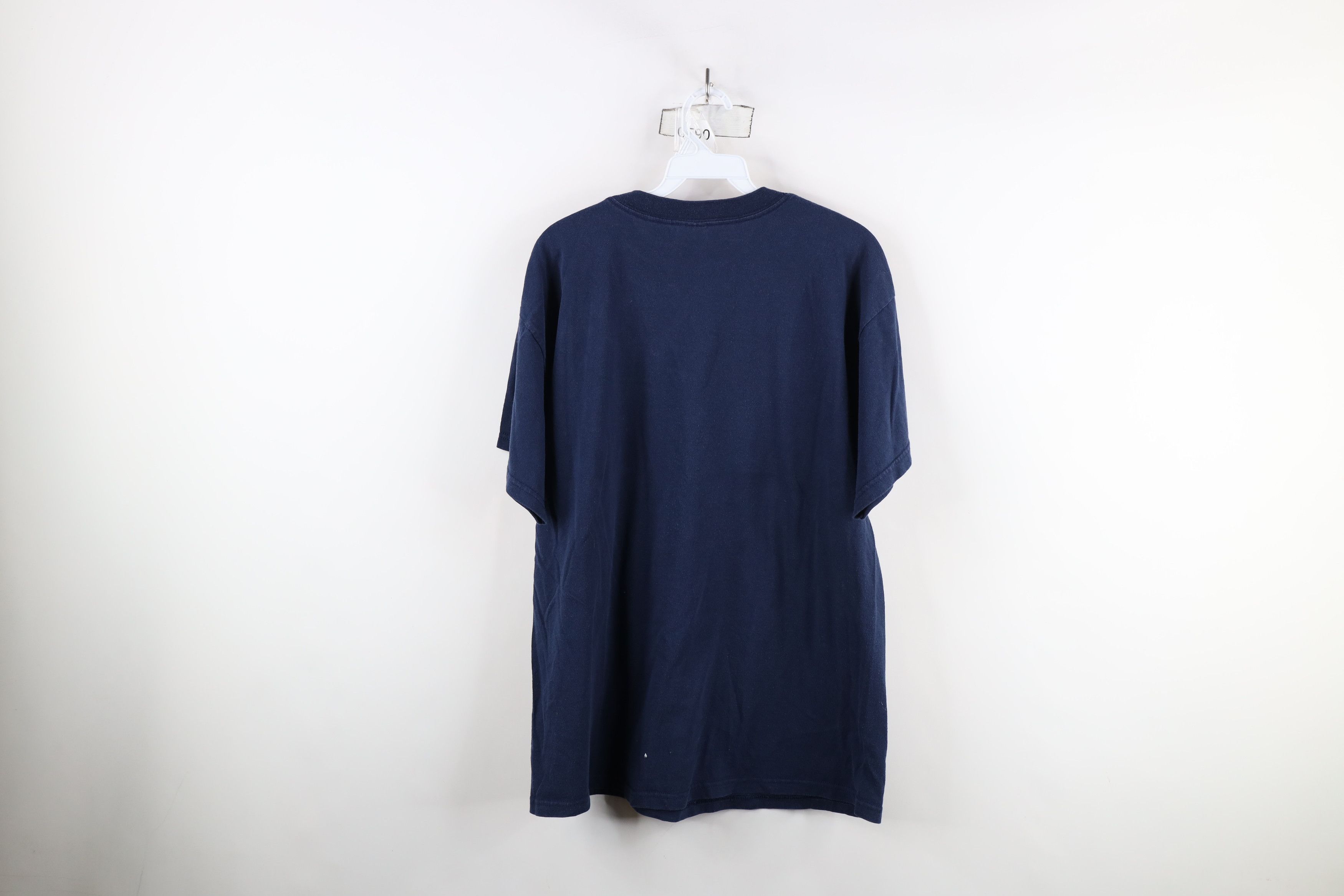 Vintage Vintage 90s Streetwear Northern Lights Alaska T-Shirt Blue Size US L / EU 52-54 / 3 - 9 Thumbnail