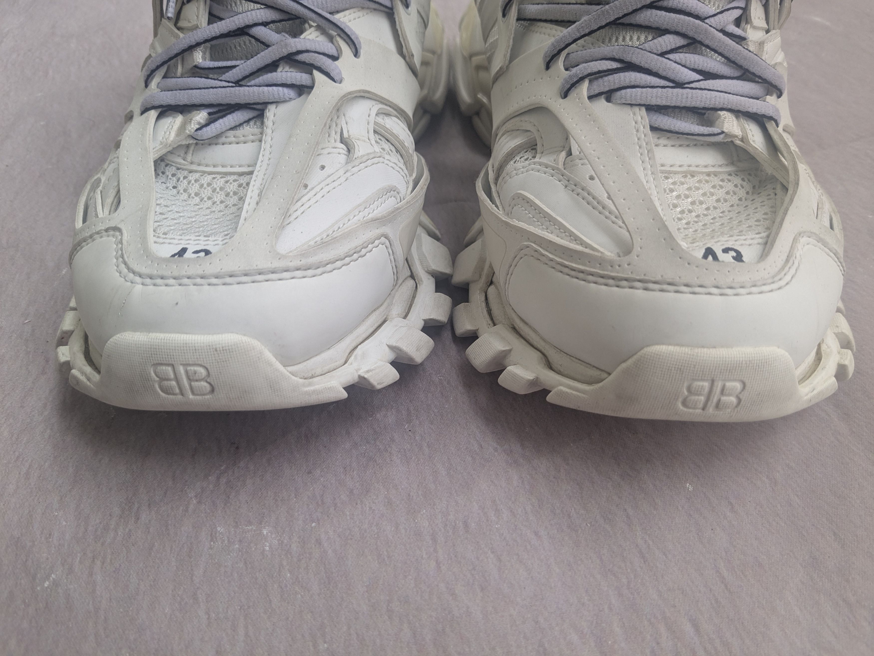 Balenciaga Balenciaga Track Sneakers White Size 10 43 High Tops Size US 10 / EU 43 - 2 Thumbnail