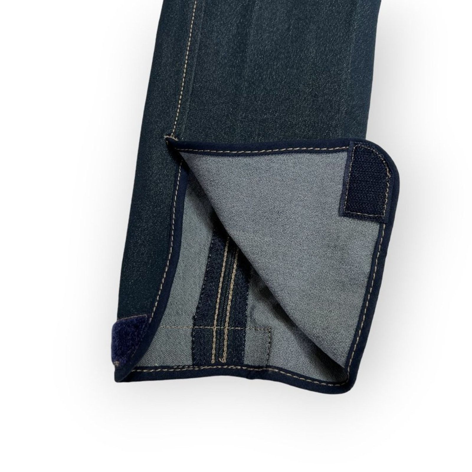 Other HorZe Royal Equus Denim Breeches Blue Suede Patch Size S Size 30" / US 8 / IT 44 - 11 Thumbnail