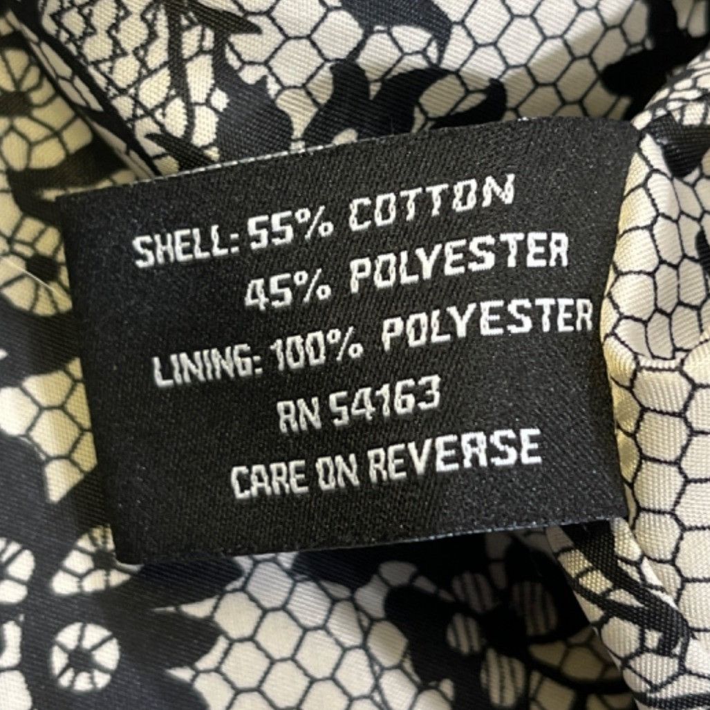 Guess Guess Women's Black Buttoned Trench Coat Size S SKU 5067 Size S / US 4 / IT 40 - 6 Thumbnail