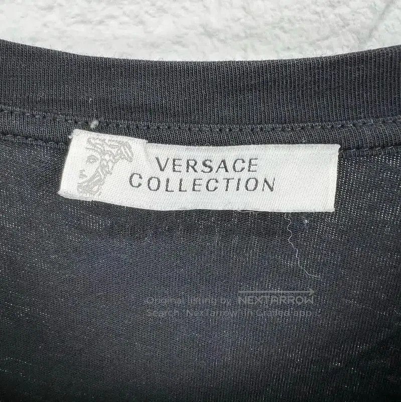 Versace Versace Men's Black Cotton T-Shirt . Size US S / EU 44-46 / 1 - 3 Thumbnail
