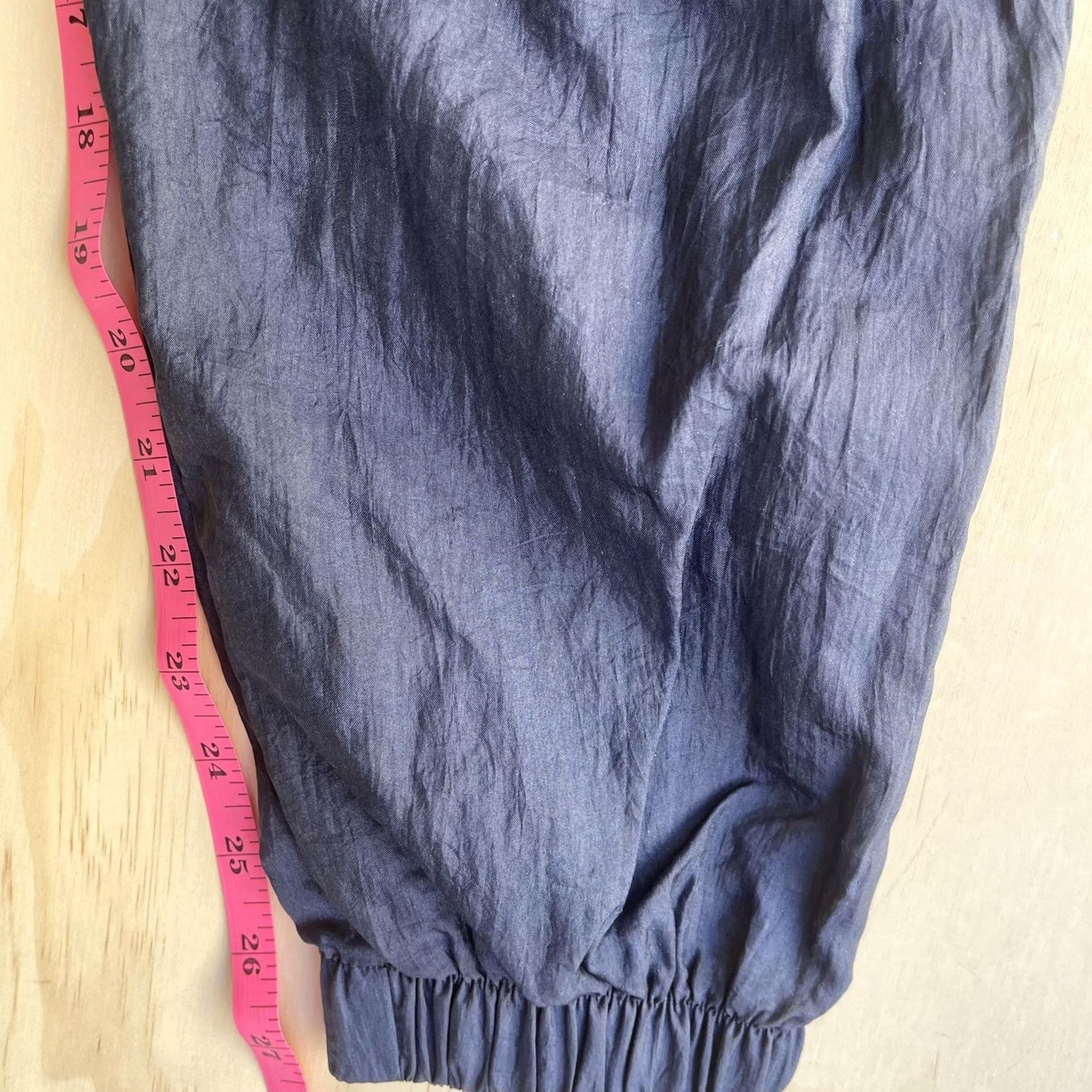 Old Navy Old Navy Womens Small Blue Lined Lightweight Track Pants Joggers Elastic Waist Size 28" / US 6 / IT 42 - 6 Thumbnail
