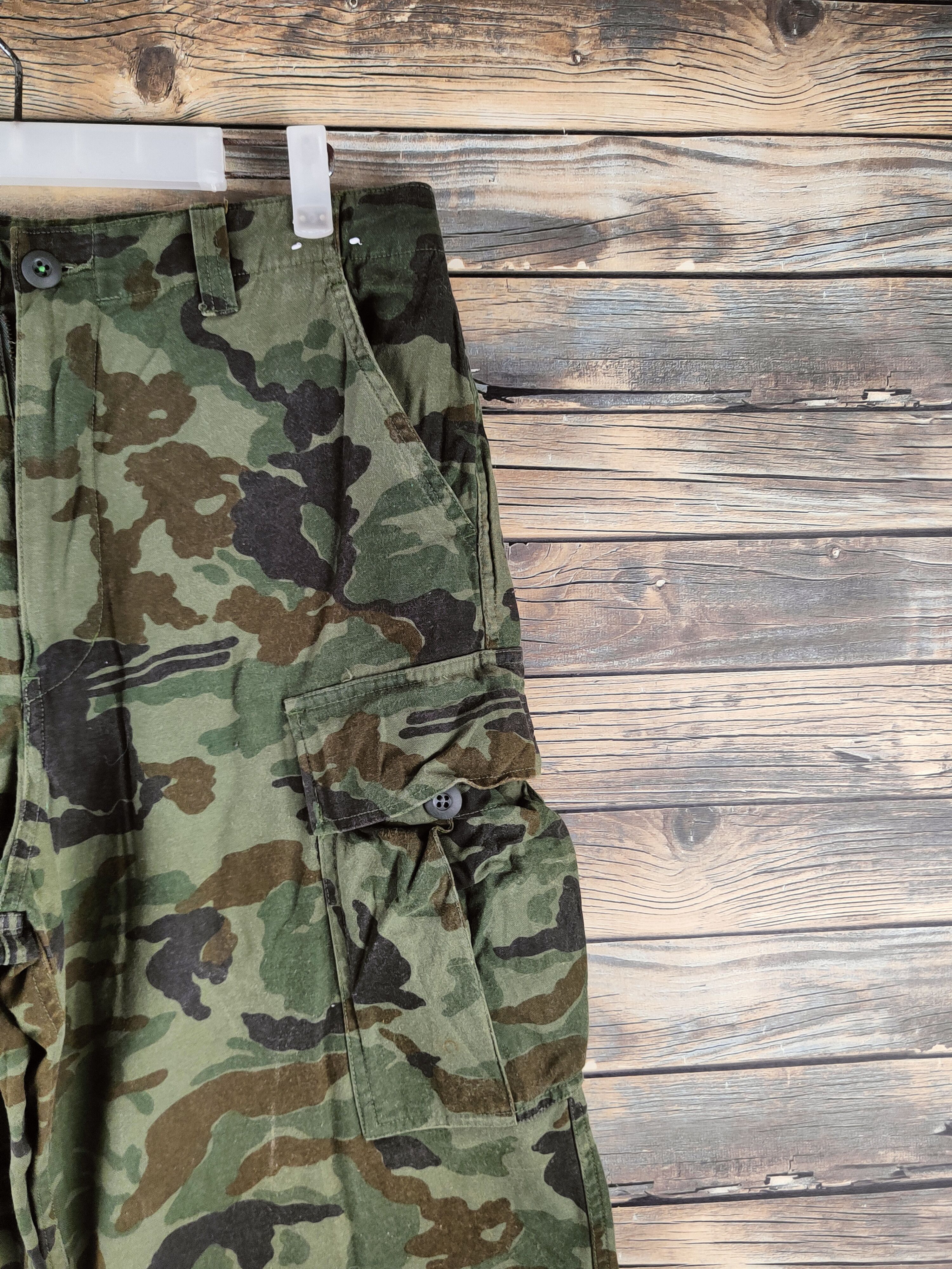 Japanese Brand Evenriver Camouflage Multipocket Cargo Pants #S2885 Size US 32 / EU 48 - 5 Thumbnail