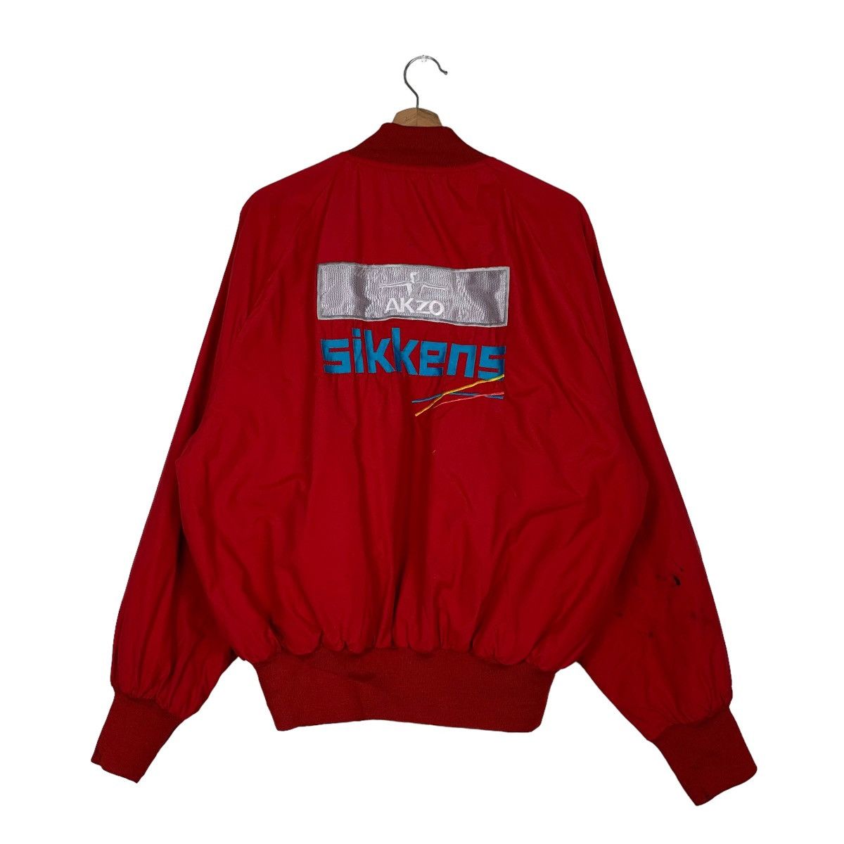 Holloway 90's HOLLOWAY Akzo Sikkens Big Logo Coach Jacket #0247-C11 Size US L / EU 52-54 / 3 - 1 Thumbnail