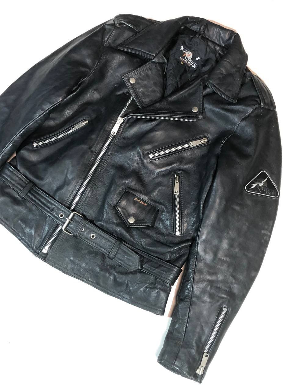 Other Sylman Biker Motorcycle Moto Leather Jacket Racing Size US M / EU 48-50 / 2 - 2 Thumbnail