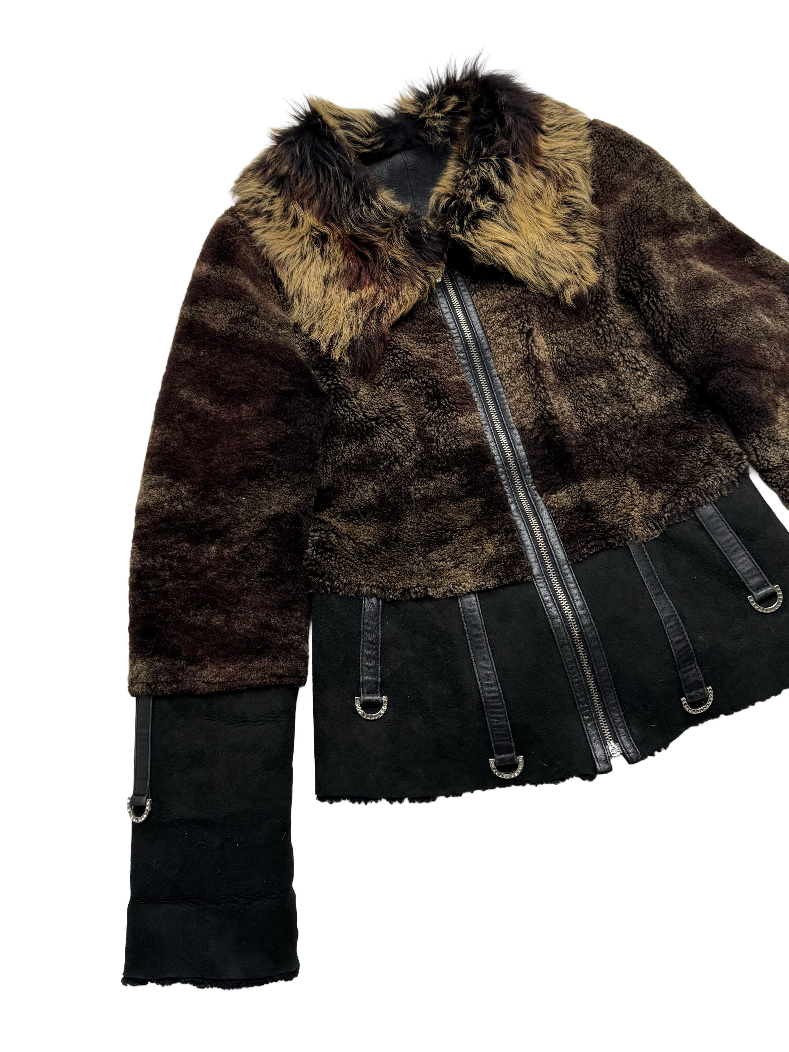Vintage Vintage Real Sheepskin Cropped Jacket Size M / US 6-8 / IT 42-44 - 6 Thumbnail