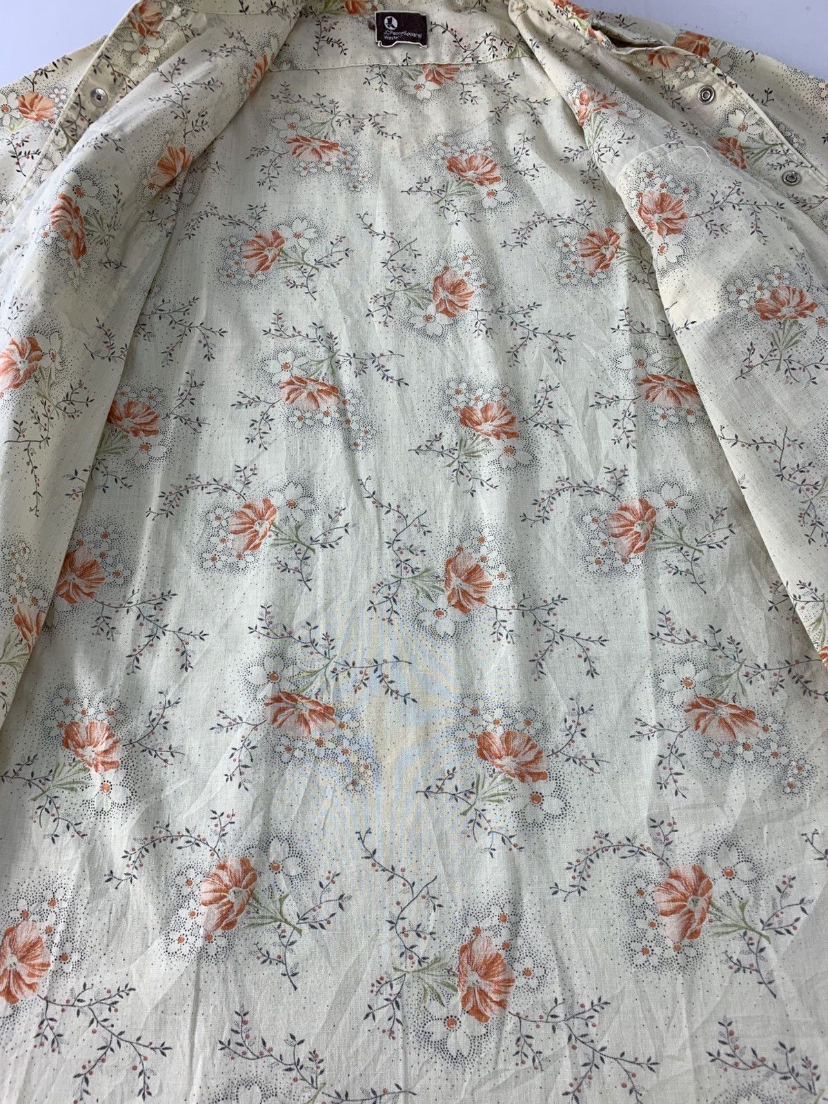 JCPenney 90s Jc Penney Western Apparel Floral Cotton Button Up Size US M / EU 48-50 / 2 - 6 Thumbnail