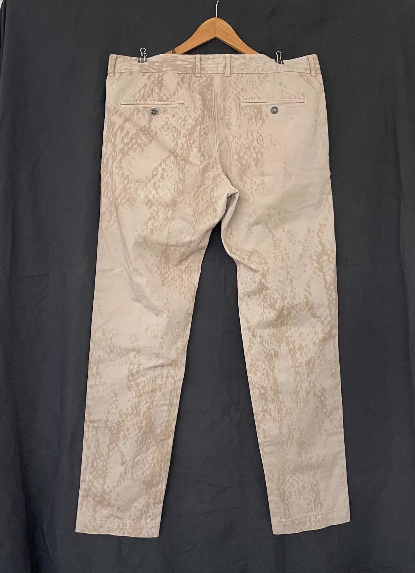 Just Cavalli Just Cavalli Snake Print Men's Khaki Trousers Ｑ21 Size US 36 / EU 52 - 2 Thumbnail