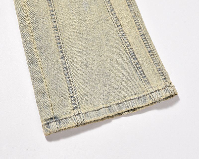 Vintage American retro distressed flared jeans for men Size US 32 / EU 48 - 6 Thumbnail