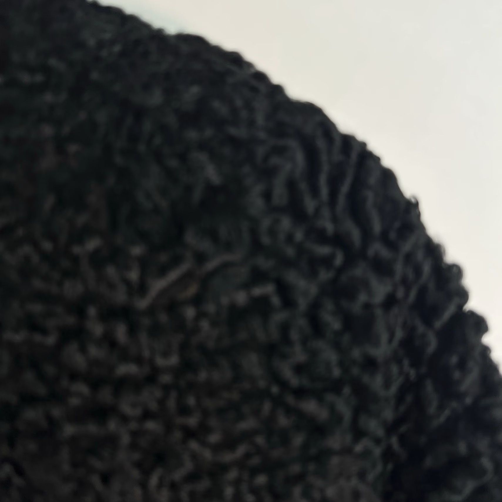 L.A.M.B. VINTAGE 1950s Persian Curly Lambswool Coat S/M Mink Fur Collar Black US Original Eveningwear Coat Mens Women** Size S / US 4 / IT 40 - 3 Thumbnail
