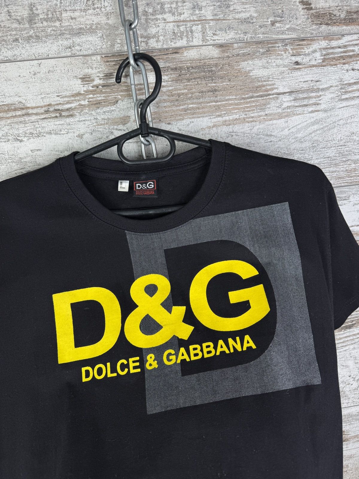 Dolce & Gabbana Mens Vintage Dolce & Gabbana t-shirt tee luxury black Size US L / EU 52-54 / 3 - 6 Thumbnail