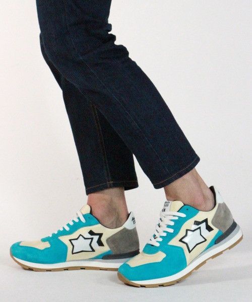 Other Atlantic Stars Made in Italy Classic Low Top Sneakers Size US 5 / EU 37 - 2 Thumbnail
