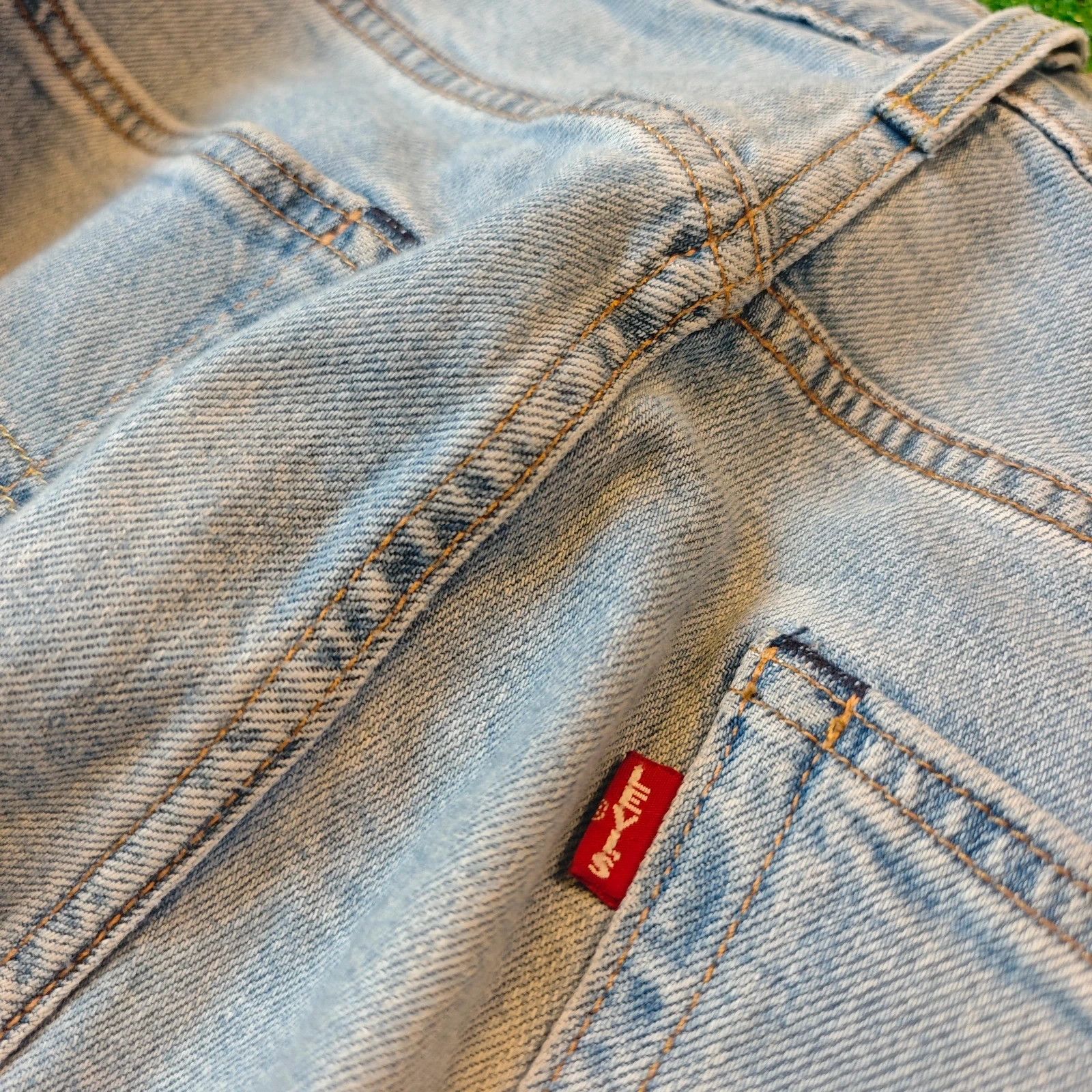 Levi's Levi's 502 Jeans Mens 29x32 Blue straight drip y2k Size US 29 - 12 Thumbnail