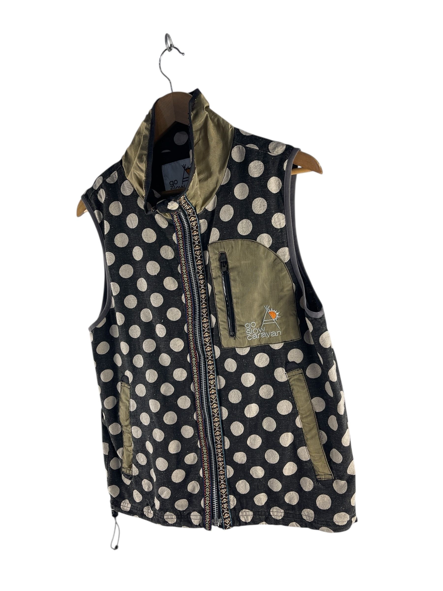 go slow caravan Go Slow Caravan Polkaldot Outdoors Vest Size US S / EU 44-46 / 1 - 5 Thumbnail