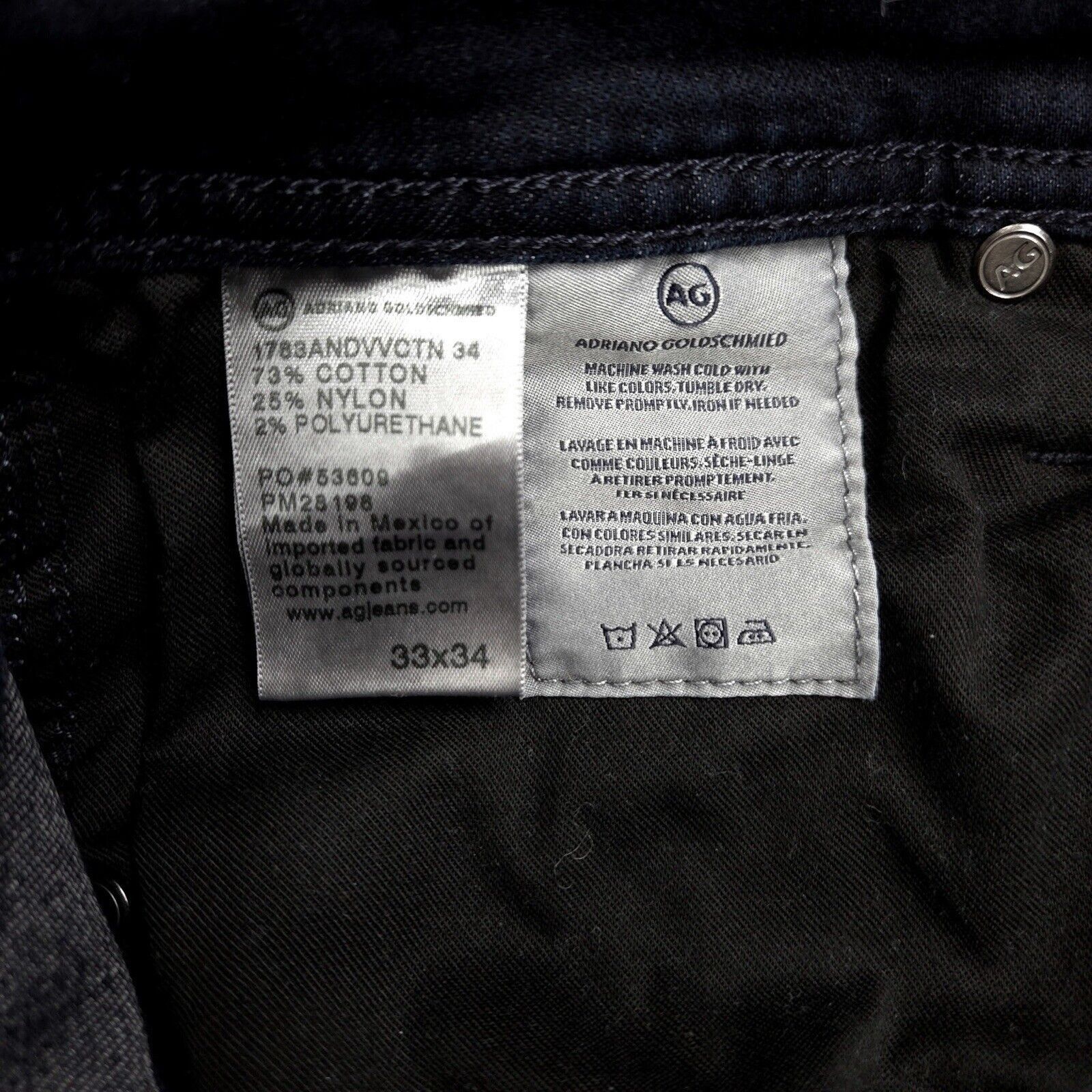 AG Adriano Goldschmied AG Adriano Goldschmied Jeans Tellis Modern Slim Mens 32x33 Size US 32 / EU 48 - 4 Thumbnail