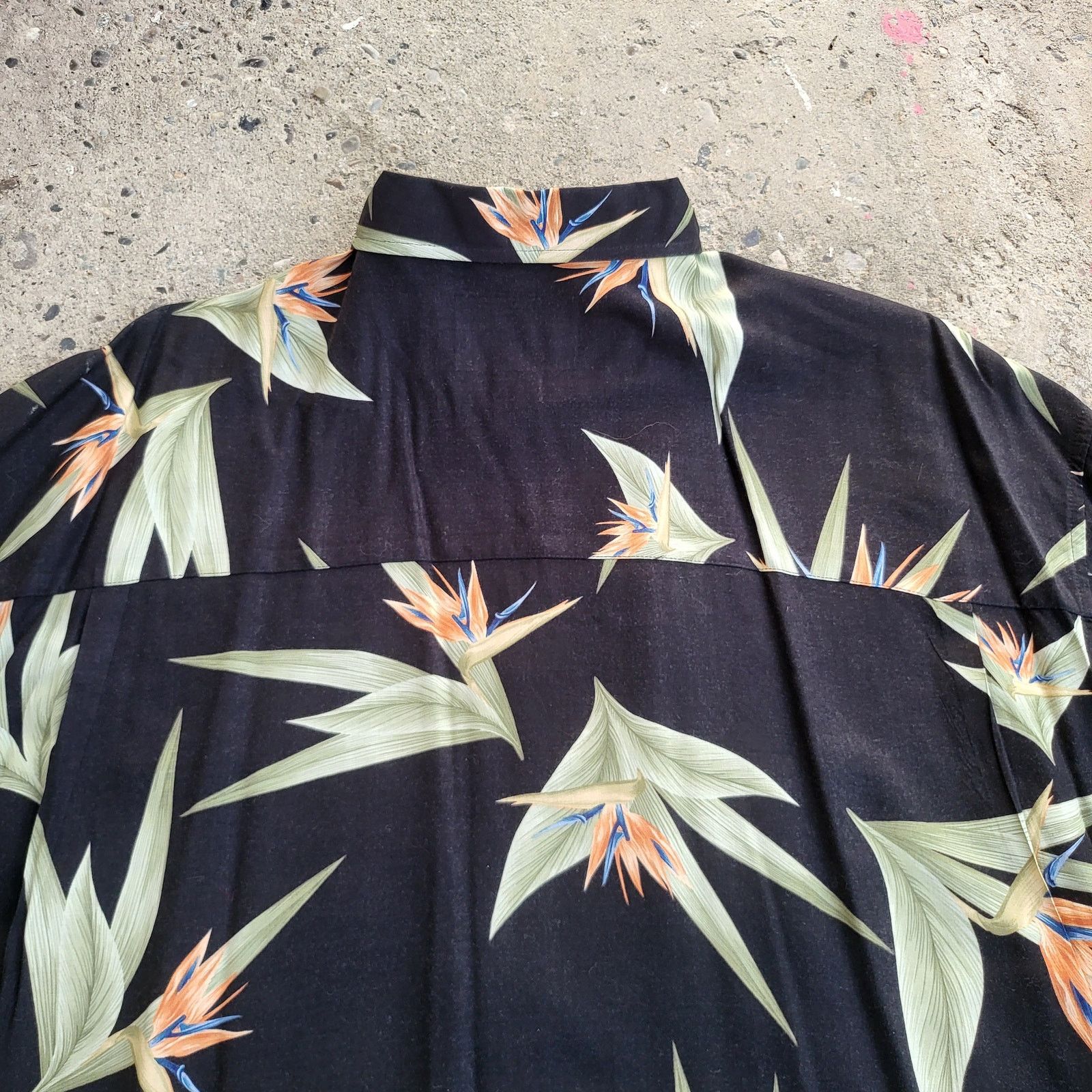 United Bamboo Vintage Bamboo Cay Hawaiian Shirt Size 2XL XXL Black Rayon Size US XXL / EU 58 / 5 - 6 Thumbnail