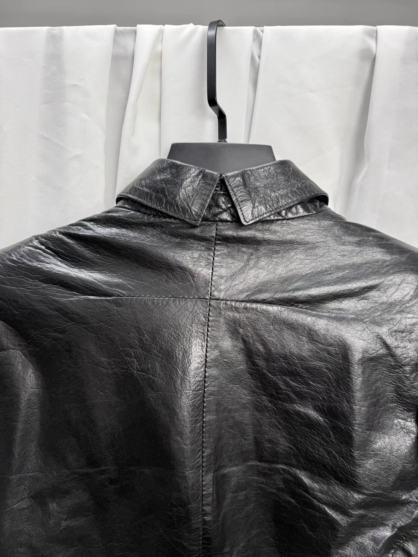 Ann Demeulemeester Ann Demeulemeester 04AW Lace-Up Leather Blazer Jacket K20 Size S / US 4 / IT 40 - 6 Thumbnail