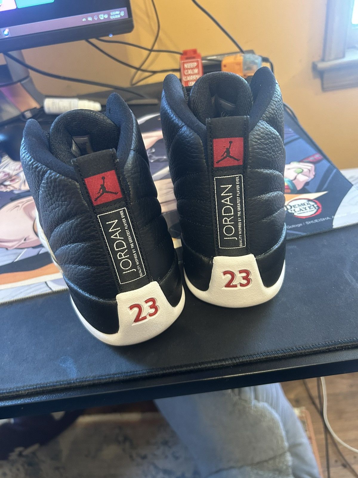 Nike Jordan 12 playoffs BRAND NEW Size US 10.5 / EU 43-44 - 4 Thumbnail