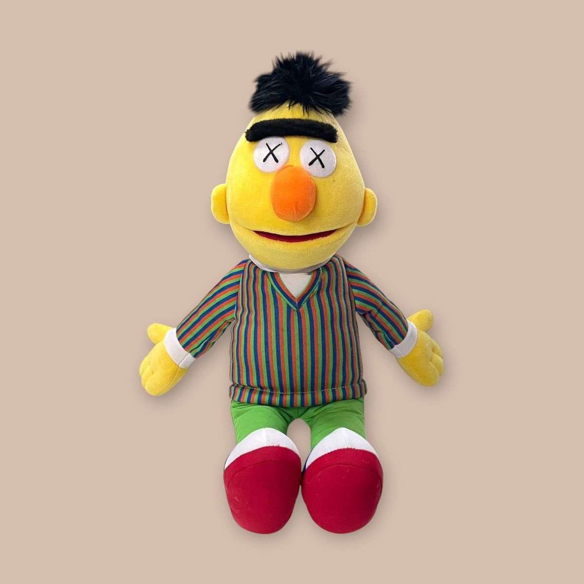 KAWS x Uniqlo x Sesame Street "BERT" Plush Toy Doll