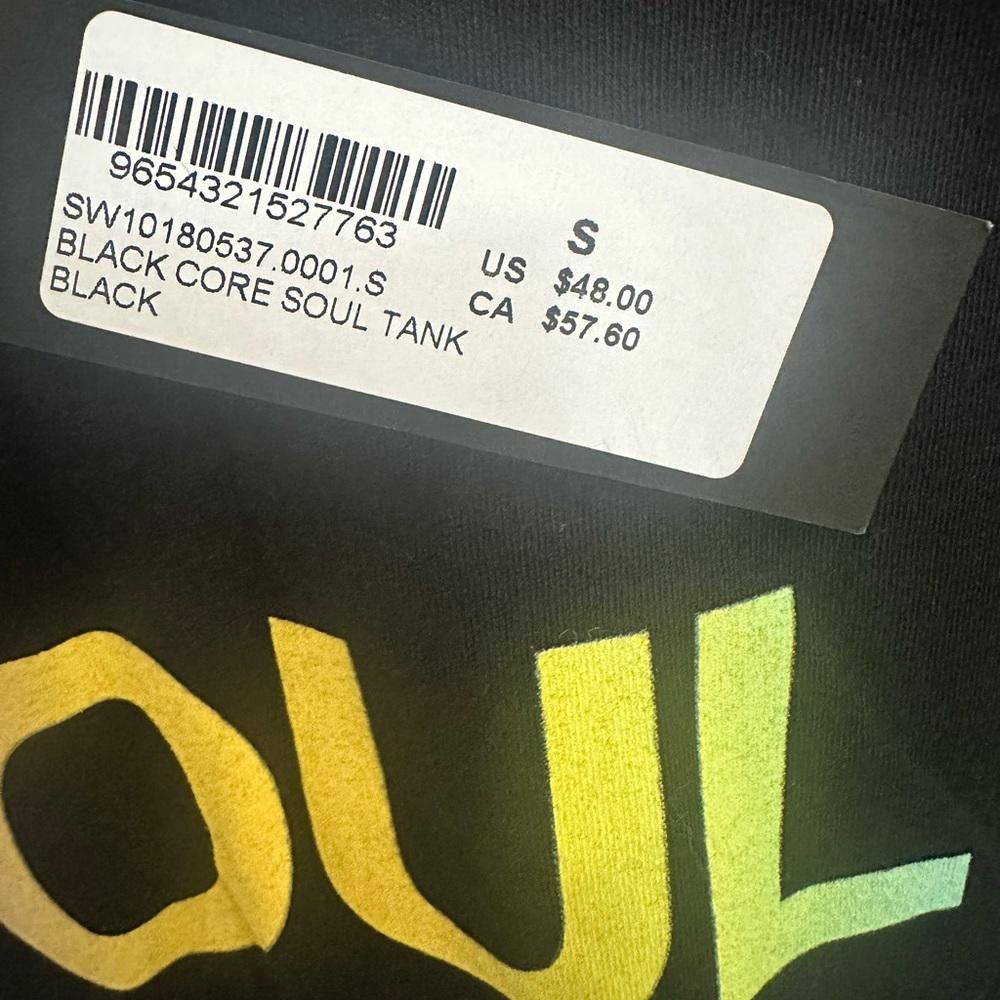 Designer Soulcycle Black Core Soul Tank Rainbow Logo Size Small Size US S / EU 44-46 / 1 - 4 Thumbnail