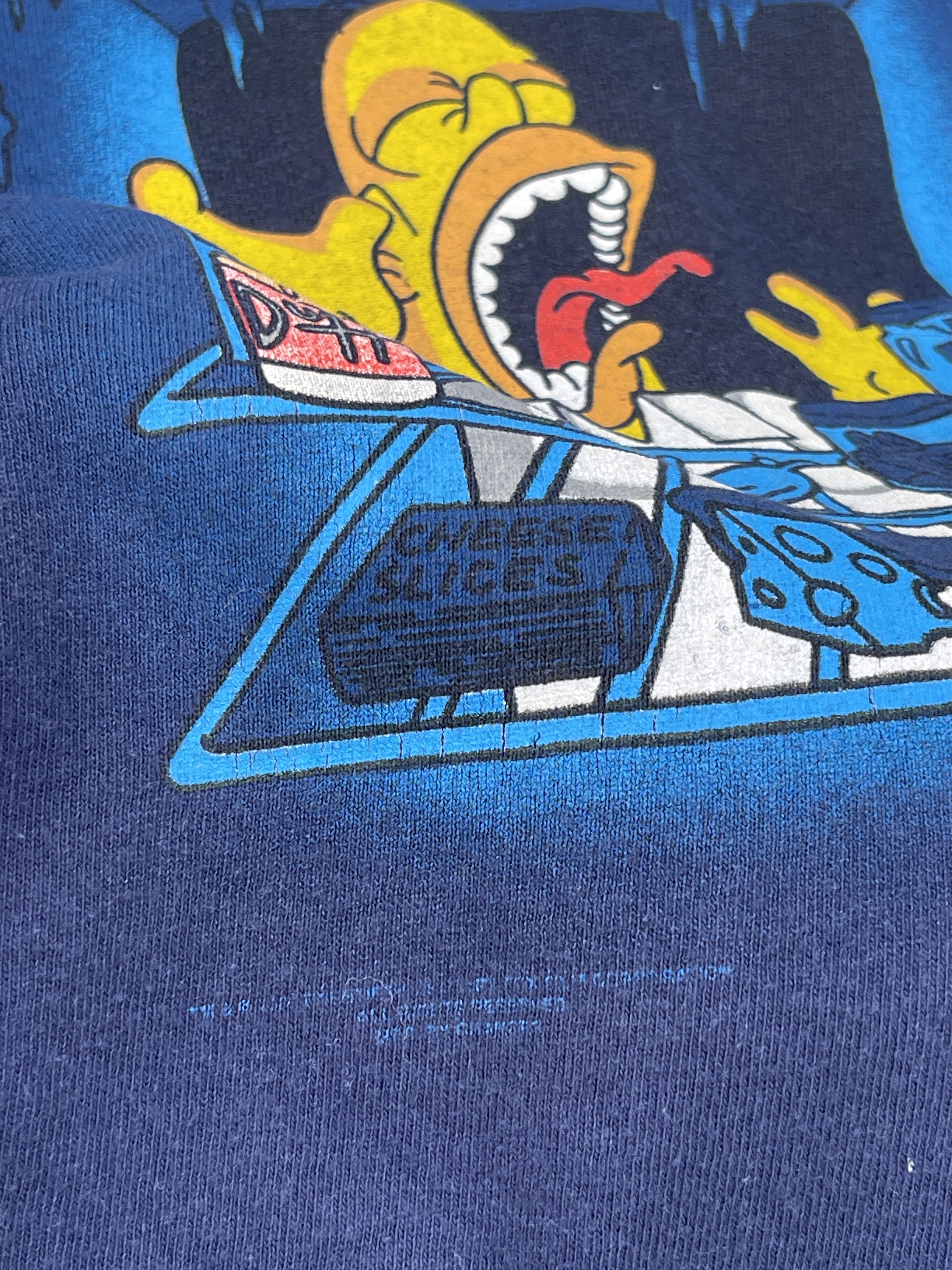 Cartoon Network Rare🔥Vtg90s The Simpson Cartoon Matt Groening Faded Tee Size US M / EU 48-50 / 2 - 5 Thumbnail