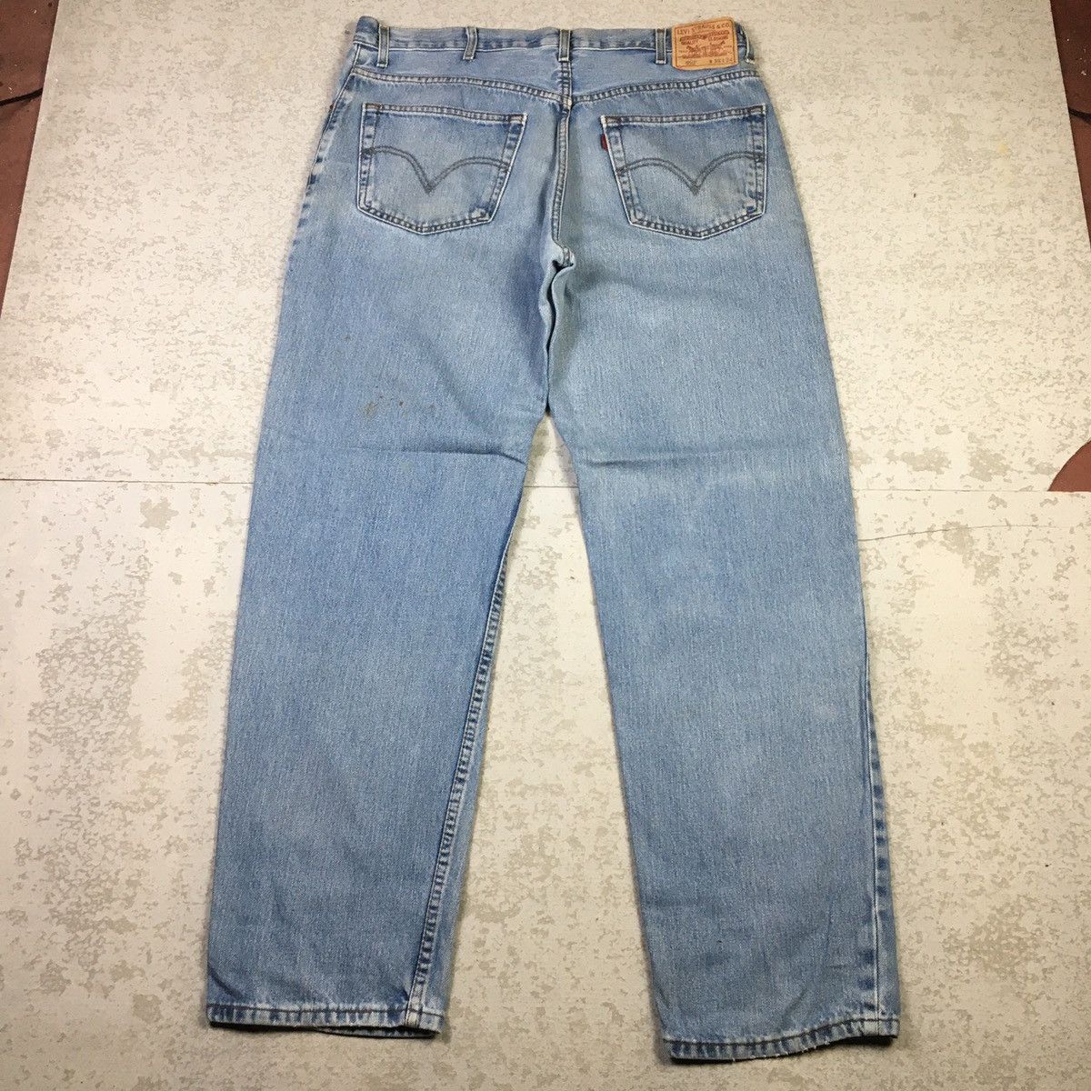 Levi's × Levi's Vintage Clothing × Vintage Levis 550 Relaxed Fit Vintage Y2K Jeans Size US 38 / EU 54 - 2 Thumbnail