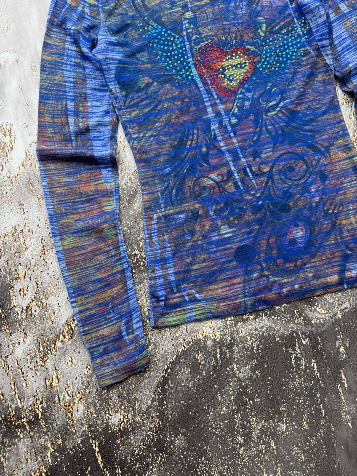 Japanese Brand Vintage Printed Long Sleeve Size S / US 4 / IT 40 - 3 Thumbnail