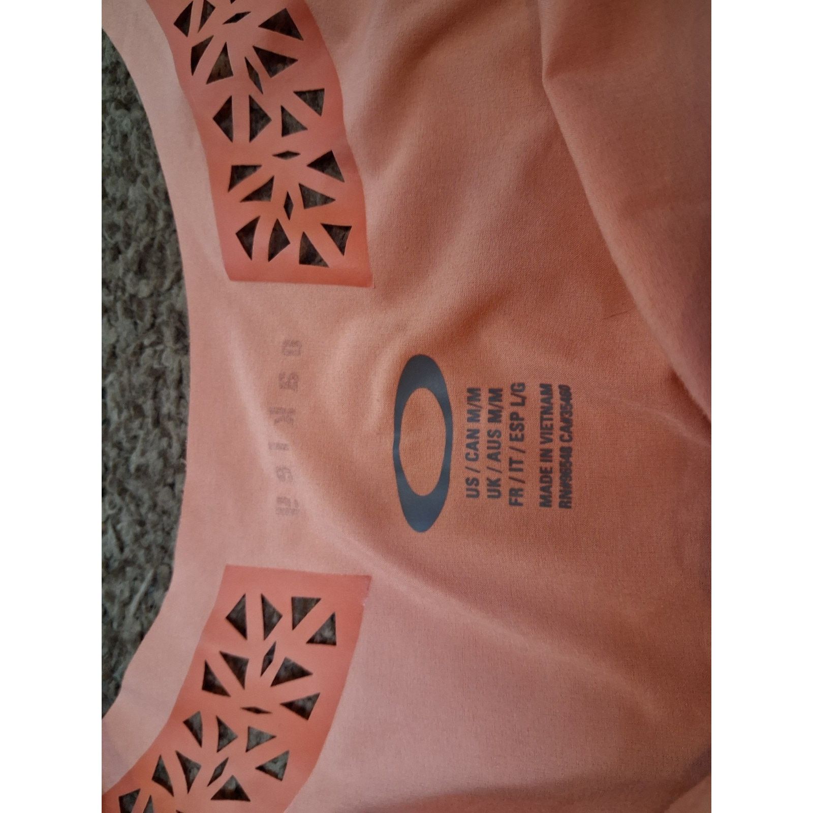 Oakley Oakley Pink Tank Top Women's M Athletic Stretch Racerback Size M / US 6-8 / IT 42-44 - 3 Thumbnail