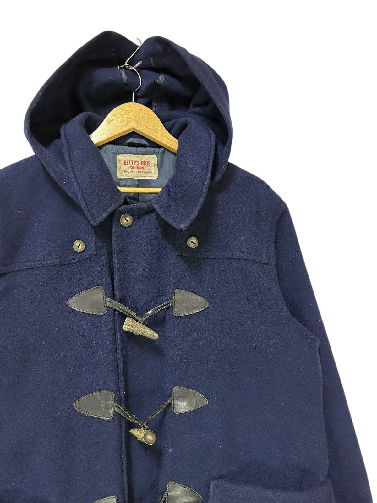 Vintage Vintage betty’s blue by shinji abe duffle wool winter coat Size US L / EU 52-54 / 3 - 5 Thumbnail