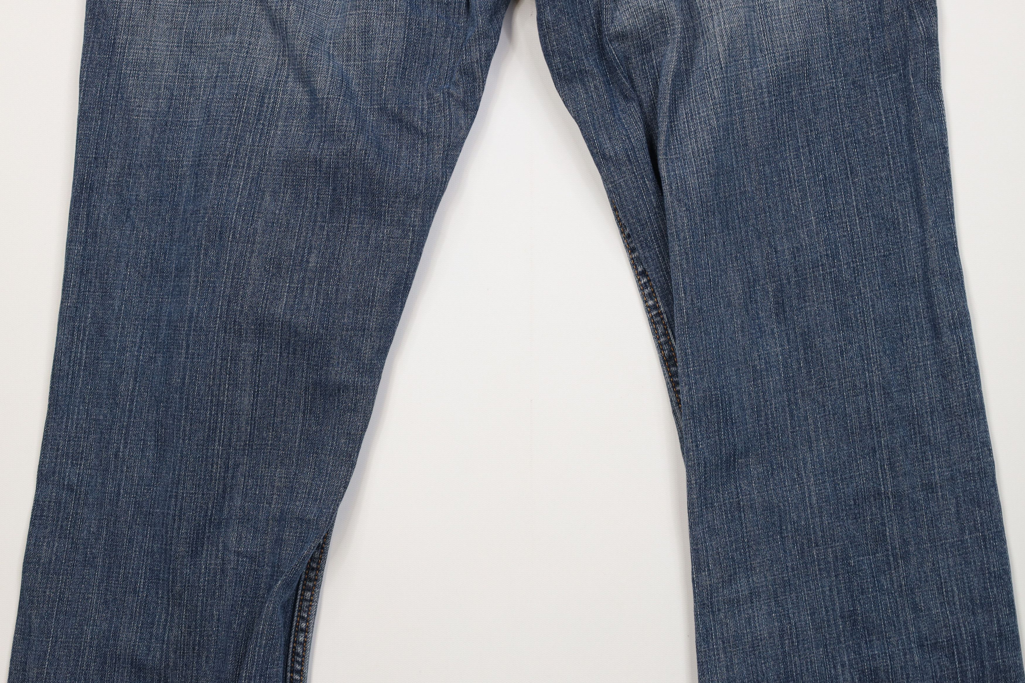 Levi's Vintage Y2K Levis 569 Loose Fit Straight Wide Leg Jeans Blue Size US 36 / EU 52 - 11 Thumbnail