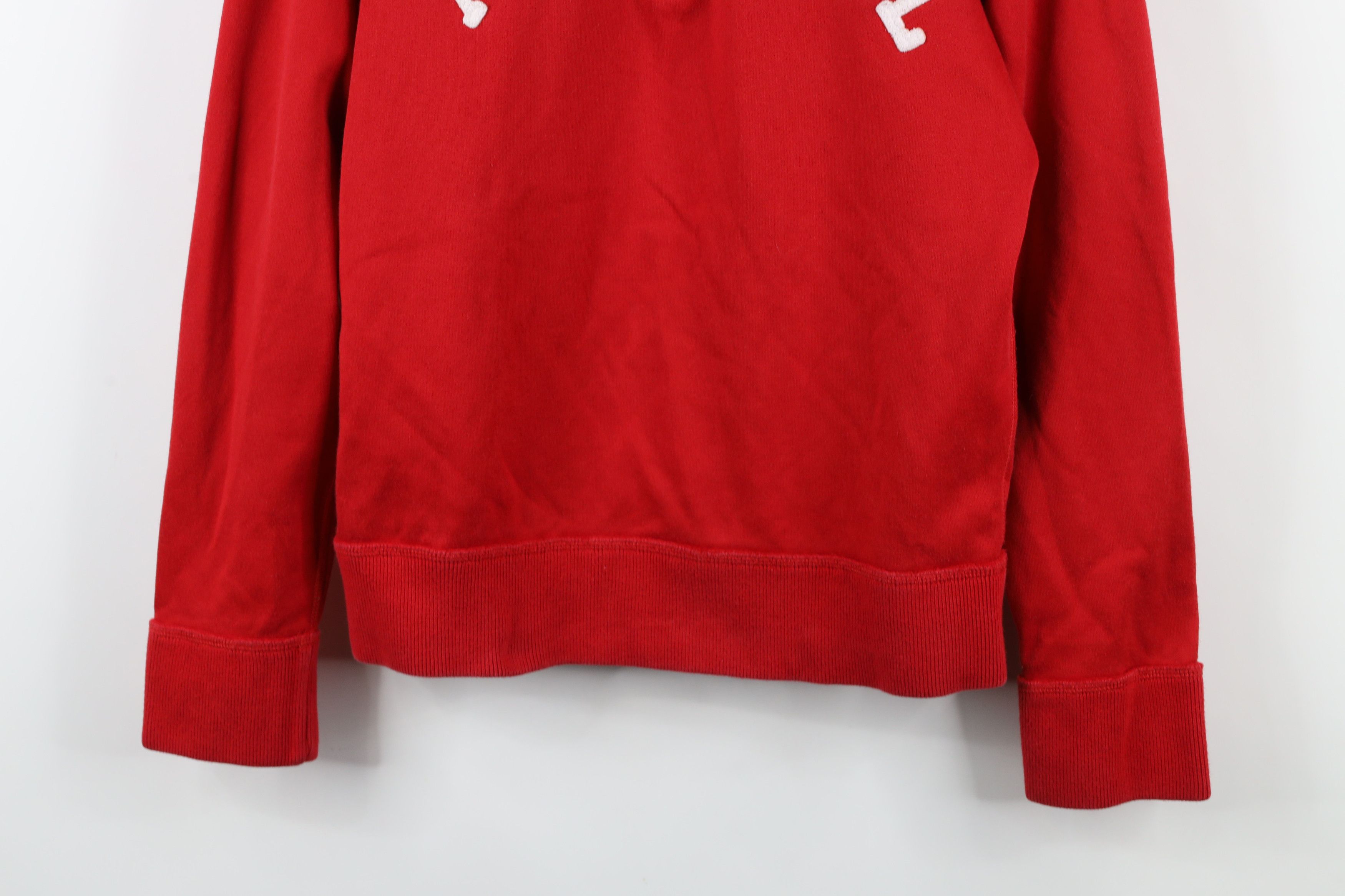 Abercrombie & Fitch × Vintage Vintage Y2K 90s Abercrombie & Fitch Half Zip Sweater Red Size US S / EU 44-46 / 1 - 3 Thumbnail
