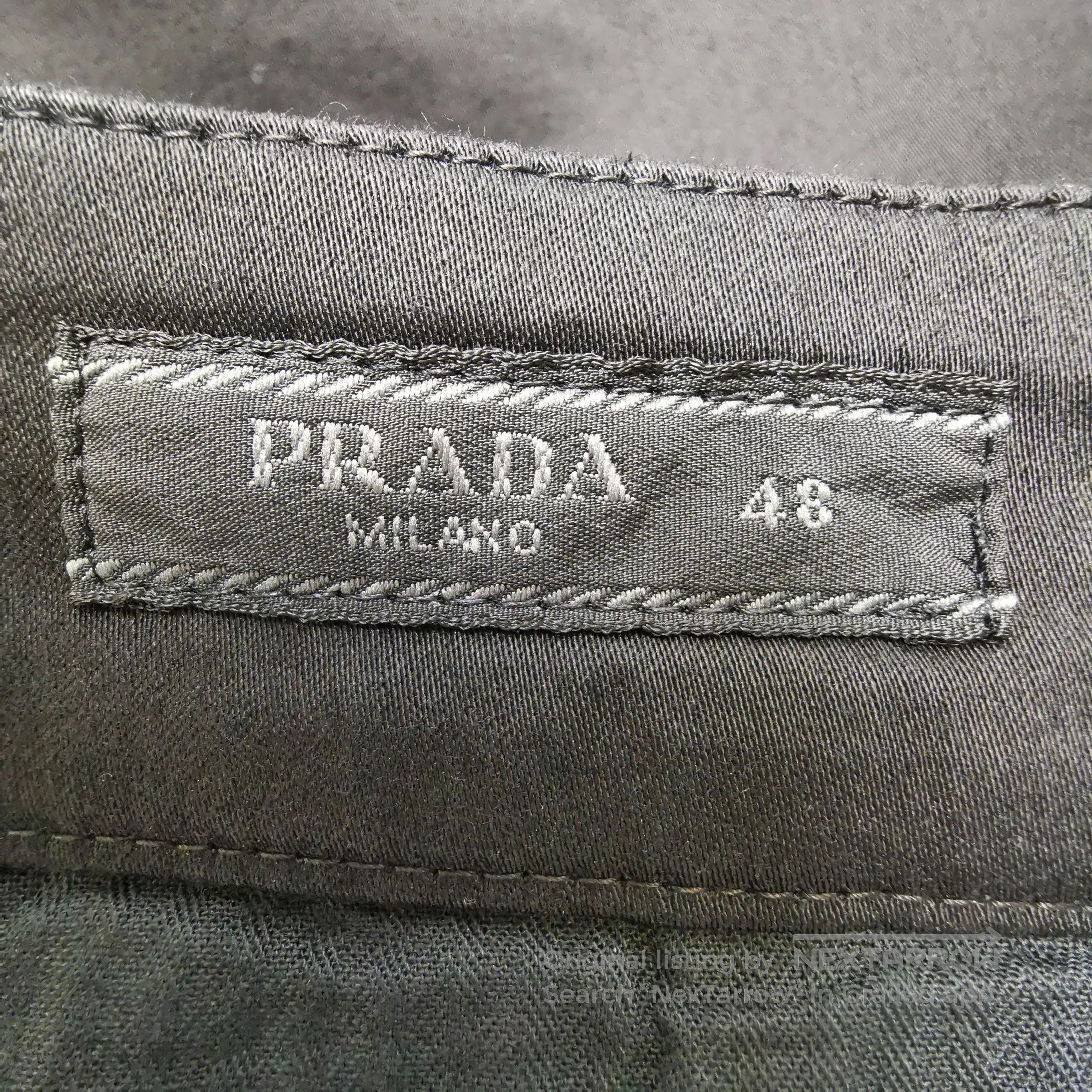 Prada Prada Cotton Solid Color Shorts Size M. Size US 32 / EU 48 - 2 Thumbnail