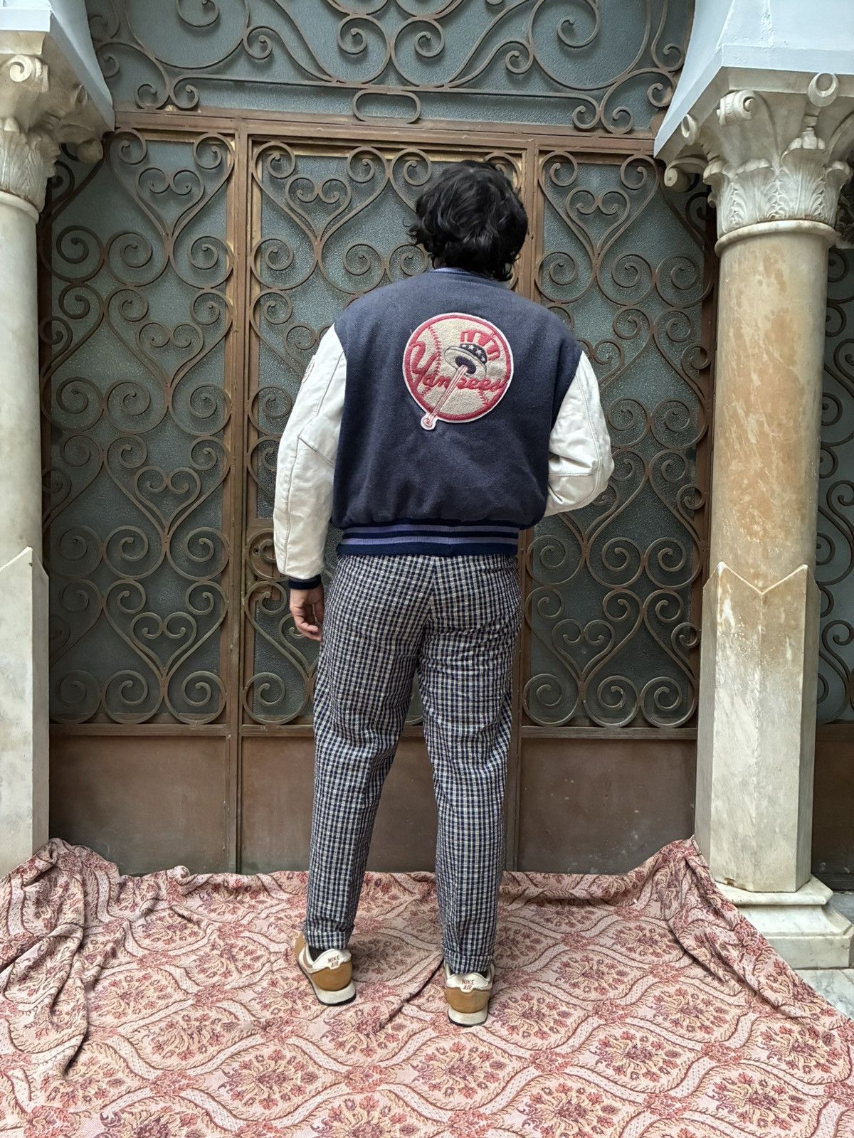 Delong DELONG MADE IN USA VARSITY JACKET NEW YORK YANKEES Size US M / EU 48-50 / 2 - 4 Thumbnail