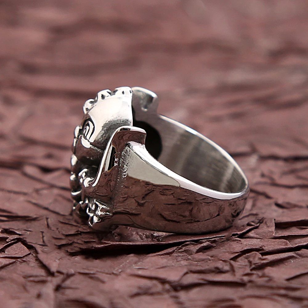 Japanese Brand × Jewelry × Vintage unique Skull Ring Size ONE SIZE - 4 Thumbnail