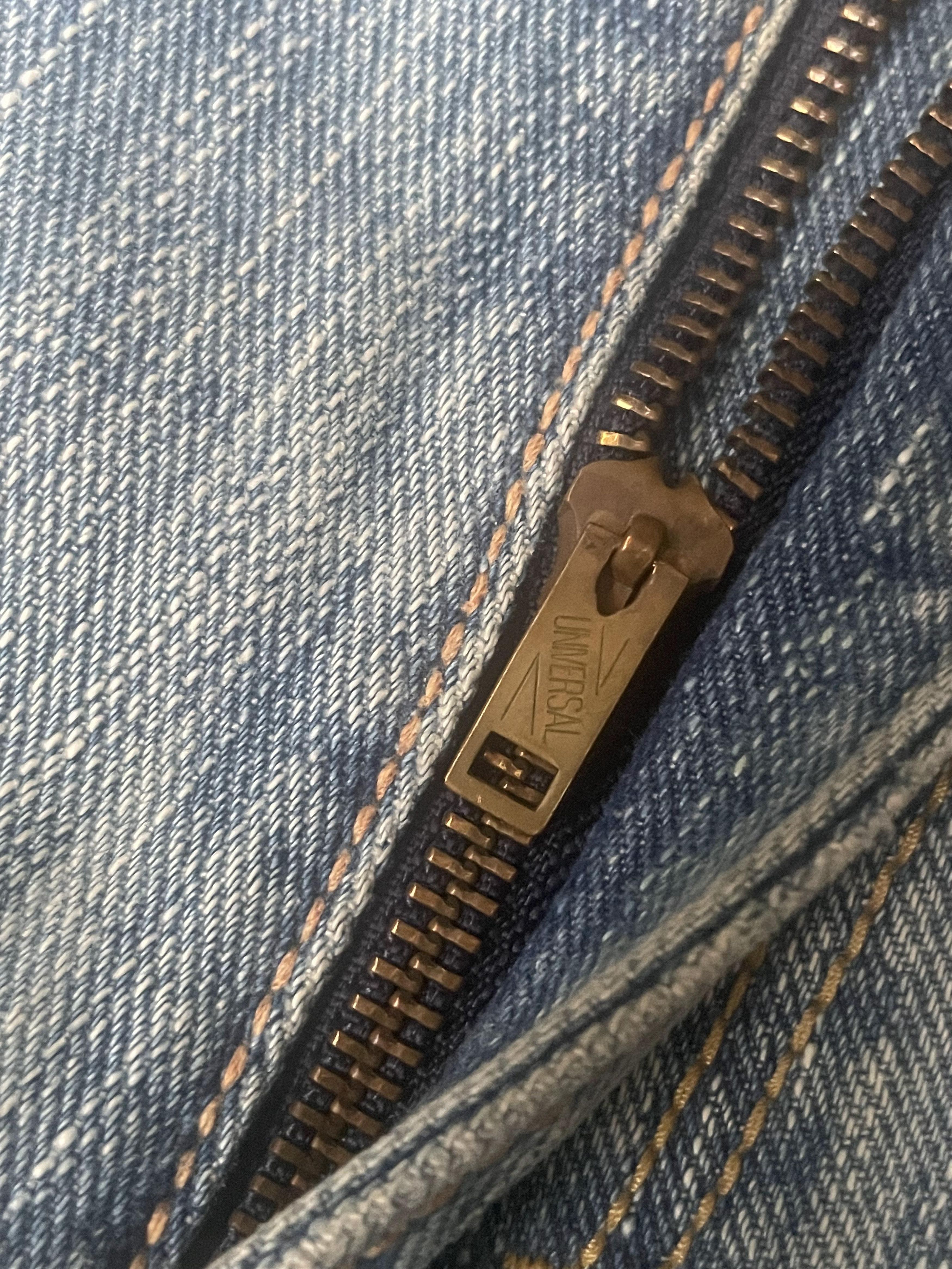 Lee Vintage Lee 101 Faded Distresed Patched Size US 32 / EU 48 - 14 Thumbnail