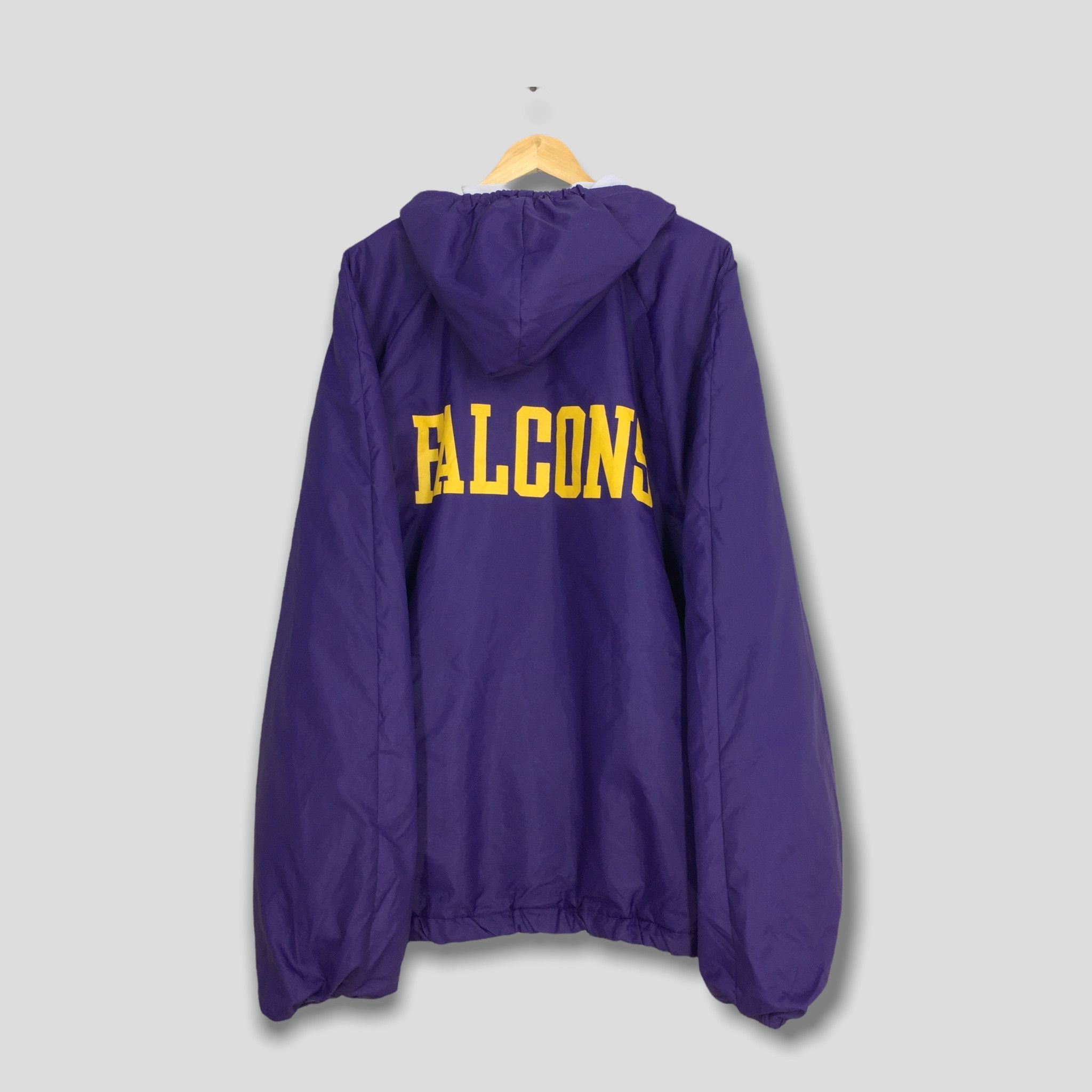 Vintage 90s NFL Atlanta Falcons Hoodie Jacket Large