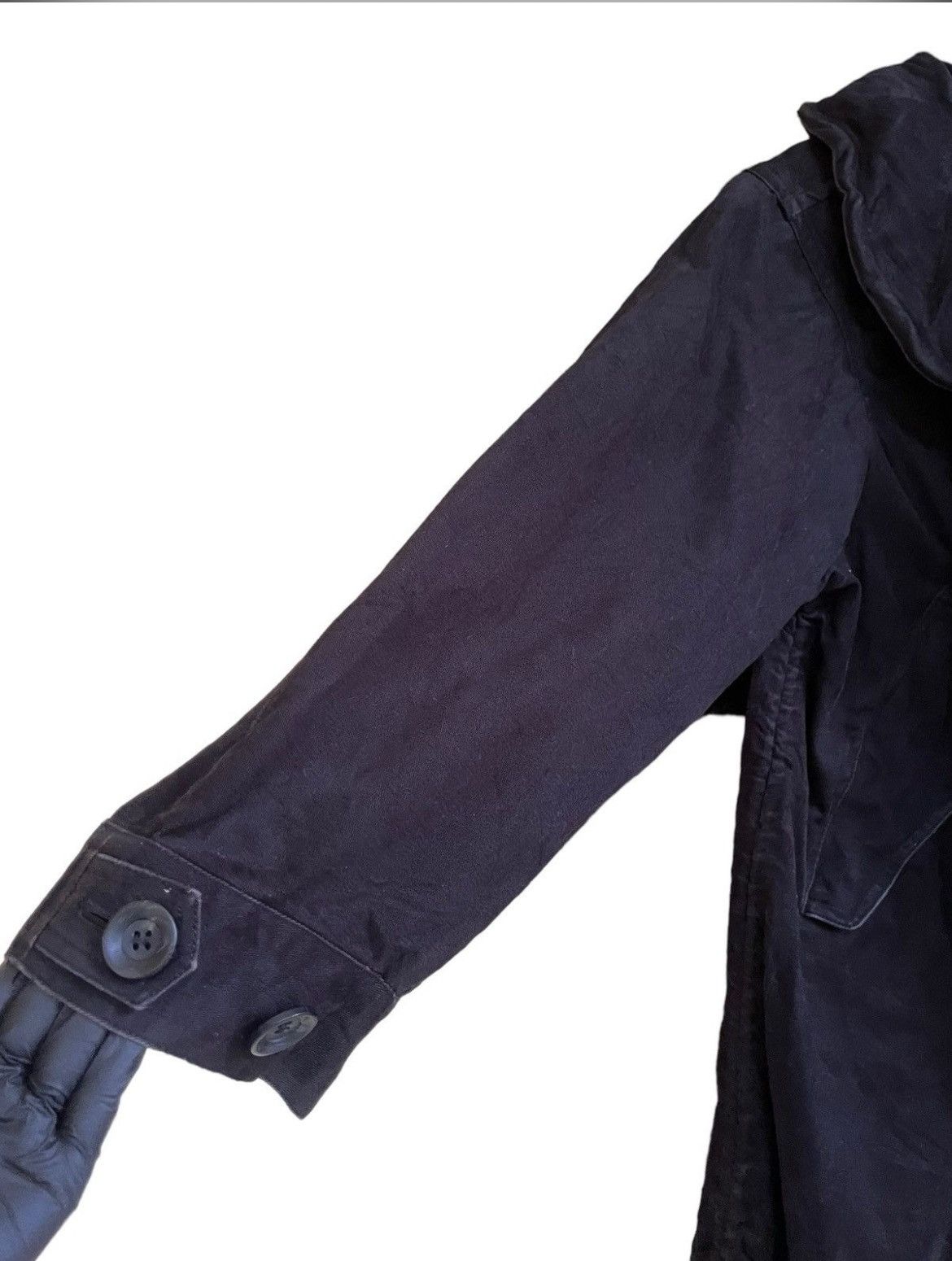 Yohji Yamamoto Rare Limi Feu Trench Jacket Weird Design Size US S / EU 44-46 / 1 - 3 Thumbnail