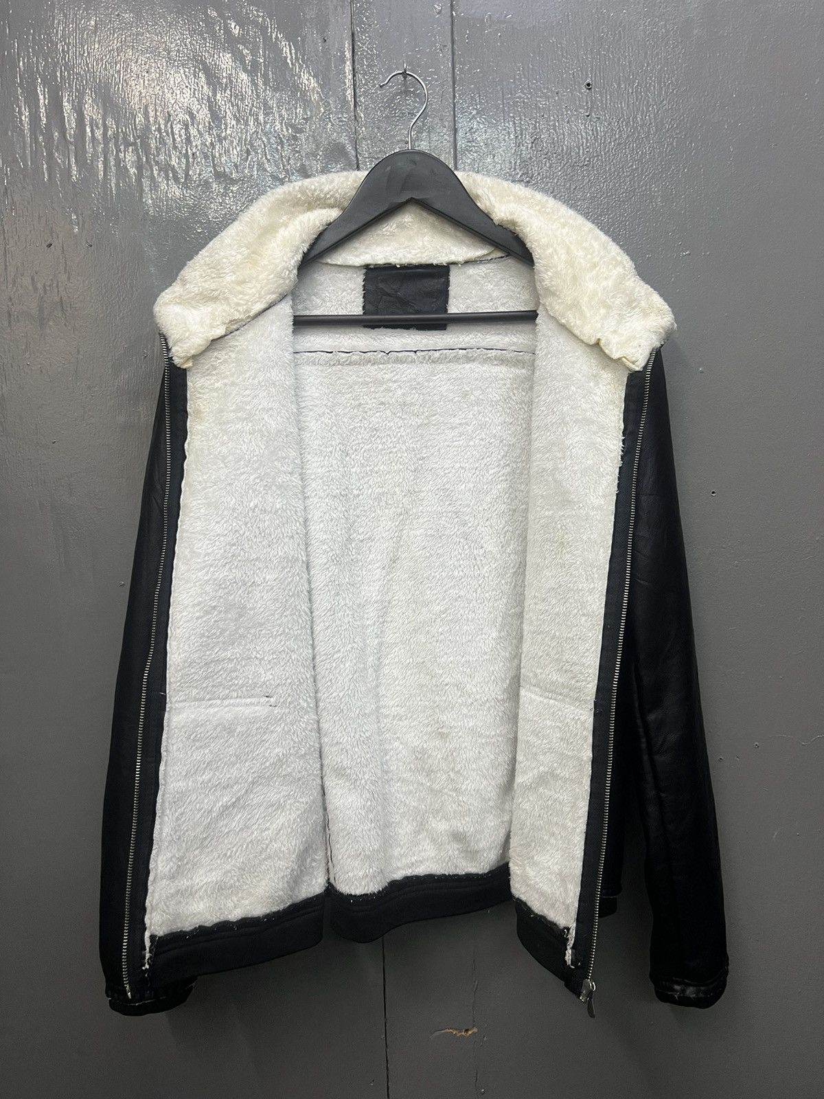 Japanese Brand Leather Jacket with Fleece Lining Size US M / EU 48-50 / 2 - 6 Thumbnail