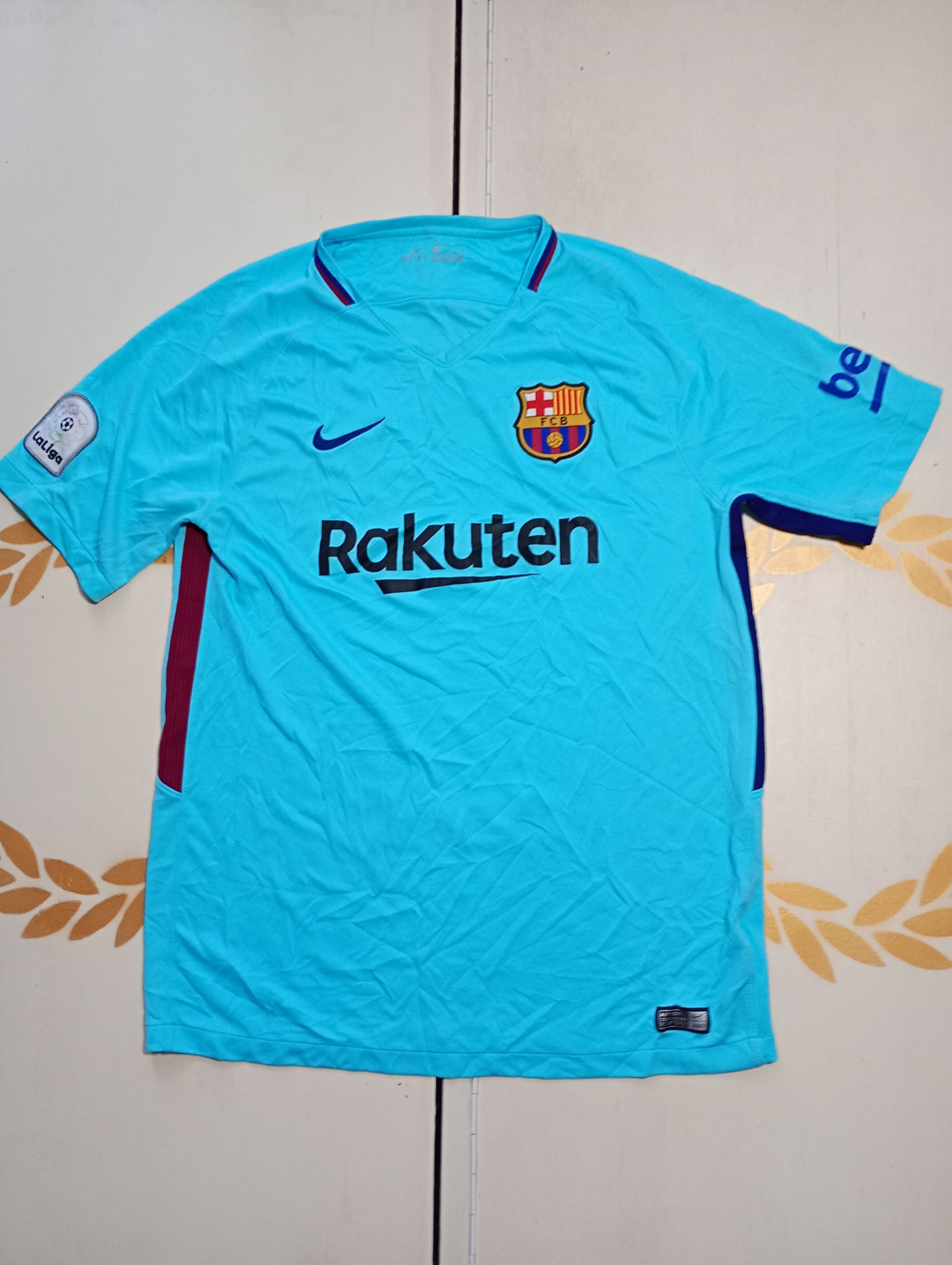 Nike Nike Barcelona FC Away Jersey 2017-2018 Size US L / EU 52-54 / 3 - 1 Thumbnail
