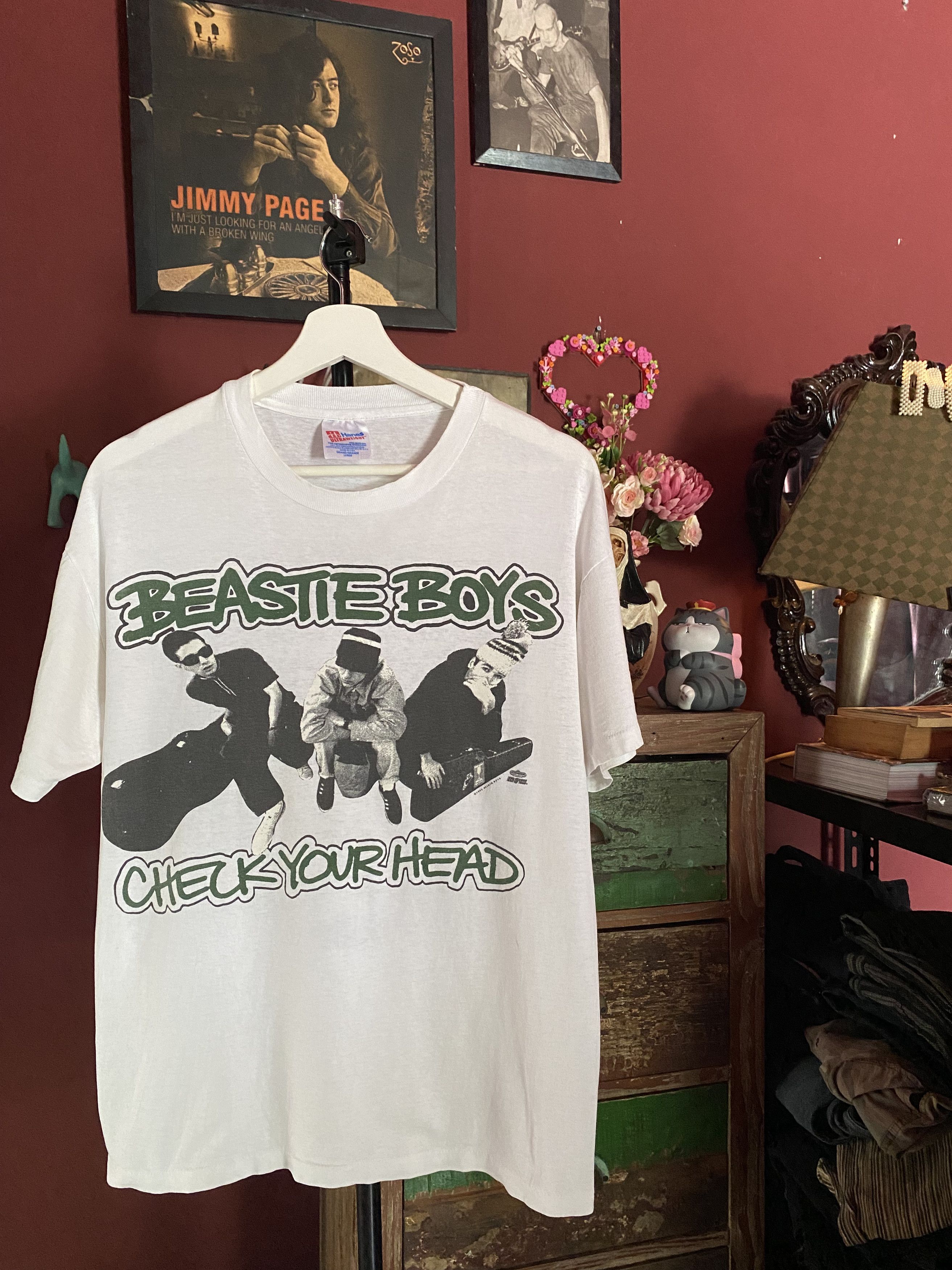 Band Tees Vintage Beastie Boys Check Your Head 90s Band Tee Size US L / EU 52-54 / 3 - 4 Thumbnail