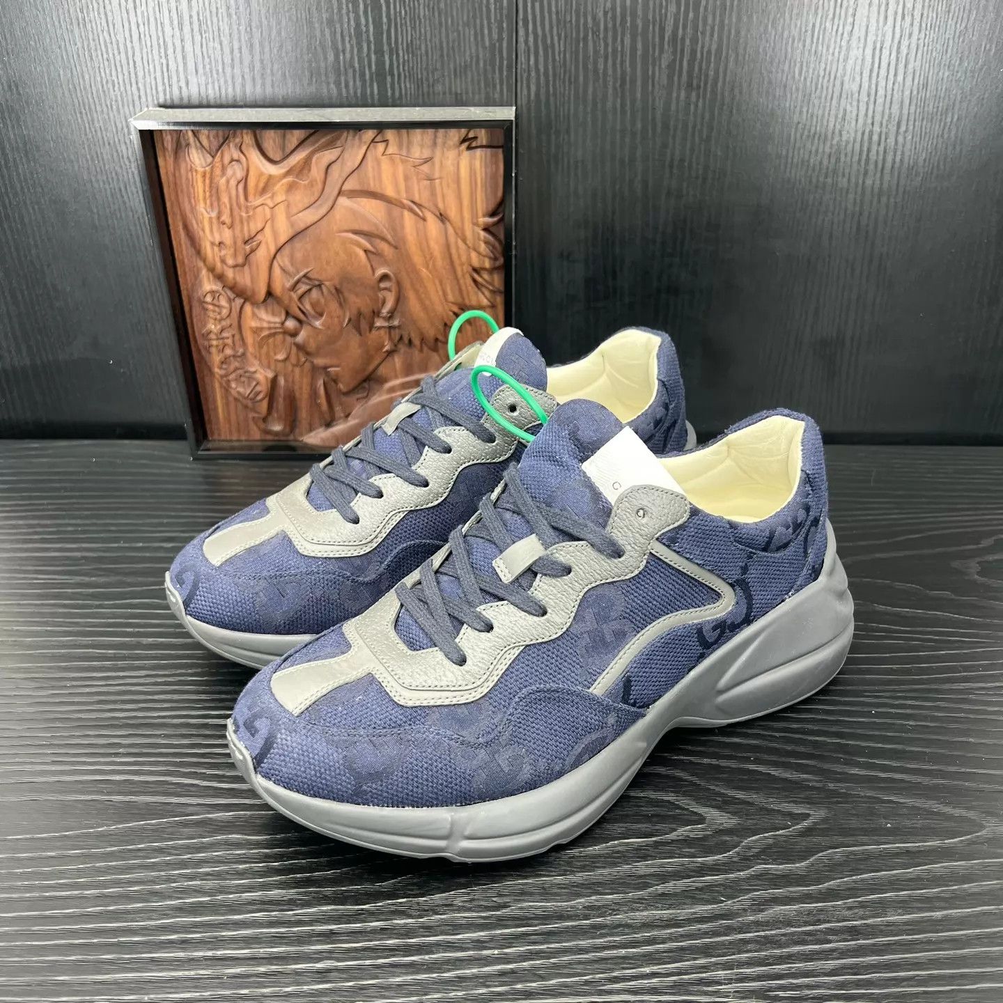 Gucci Gucci Rhyton Blue Size 42 Mint 2 Wears Size US 9 / EU 42 - 1 Thumbnail