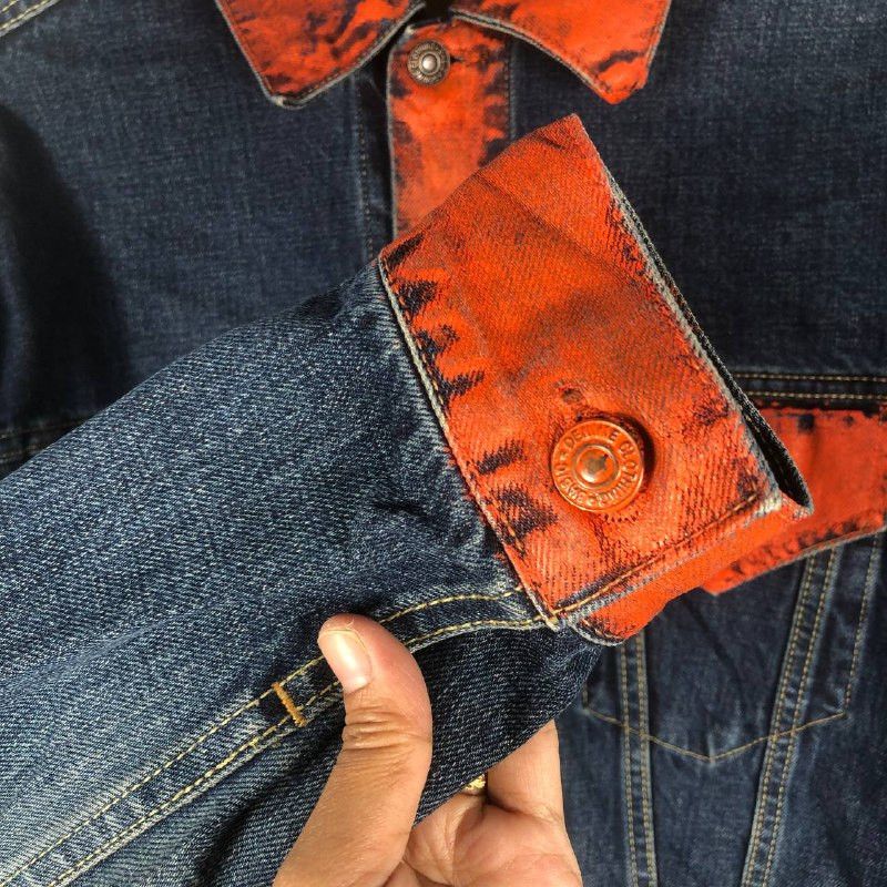 Denime × Japanese Brand RARE!!! Vintage Denime Authentic Men Jacket Size US L / EU 52-54 / 3 - 9 Thumbnail