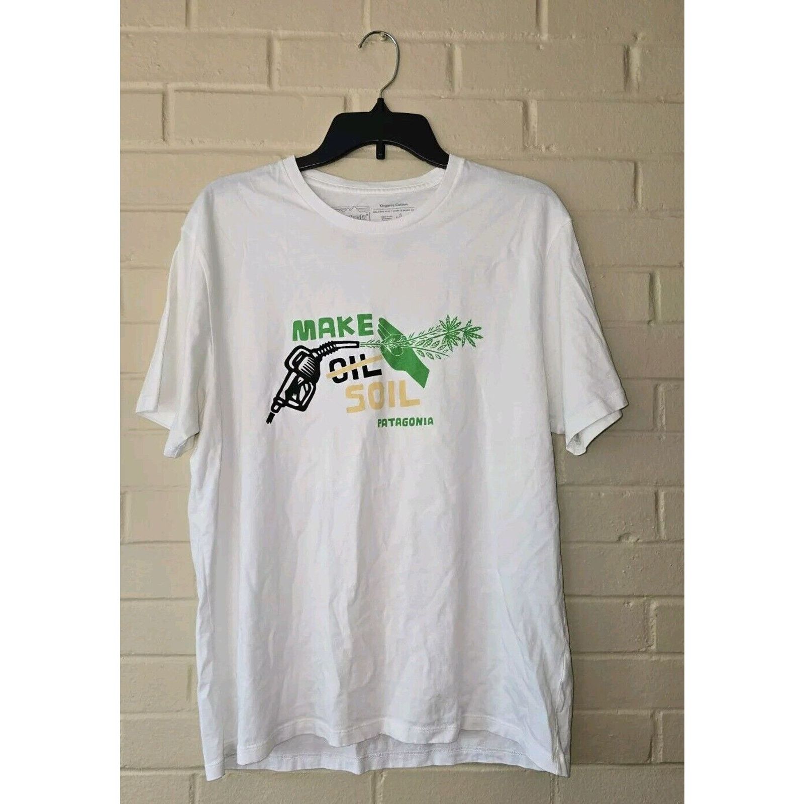 Patagonia Patagonia Shirt Size M Make Soil Not Oil Graphic Organic Size US M / EU 48-50 / 2 - 1 Thumbnail
