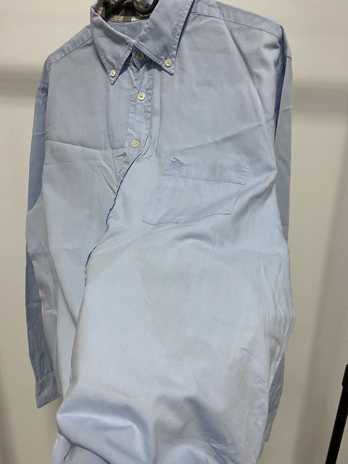 Burberry × Vintage Burberry Vintage Button Ups Classic Nova Check Small Logo Size US L / EU 52-54 / 3 - 10 Thumbnail