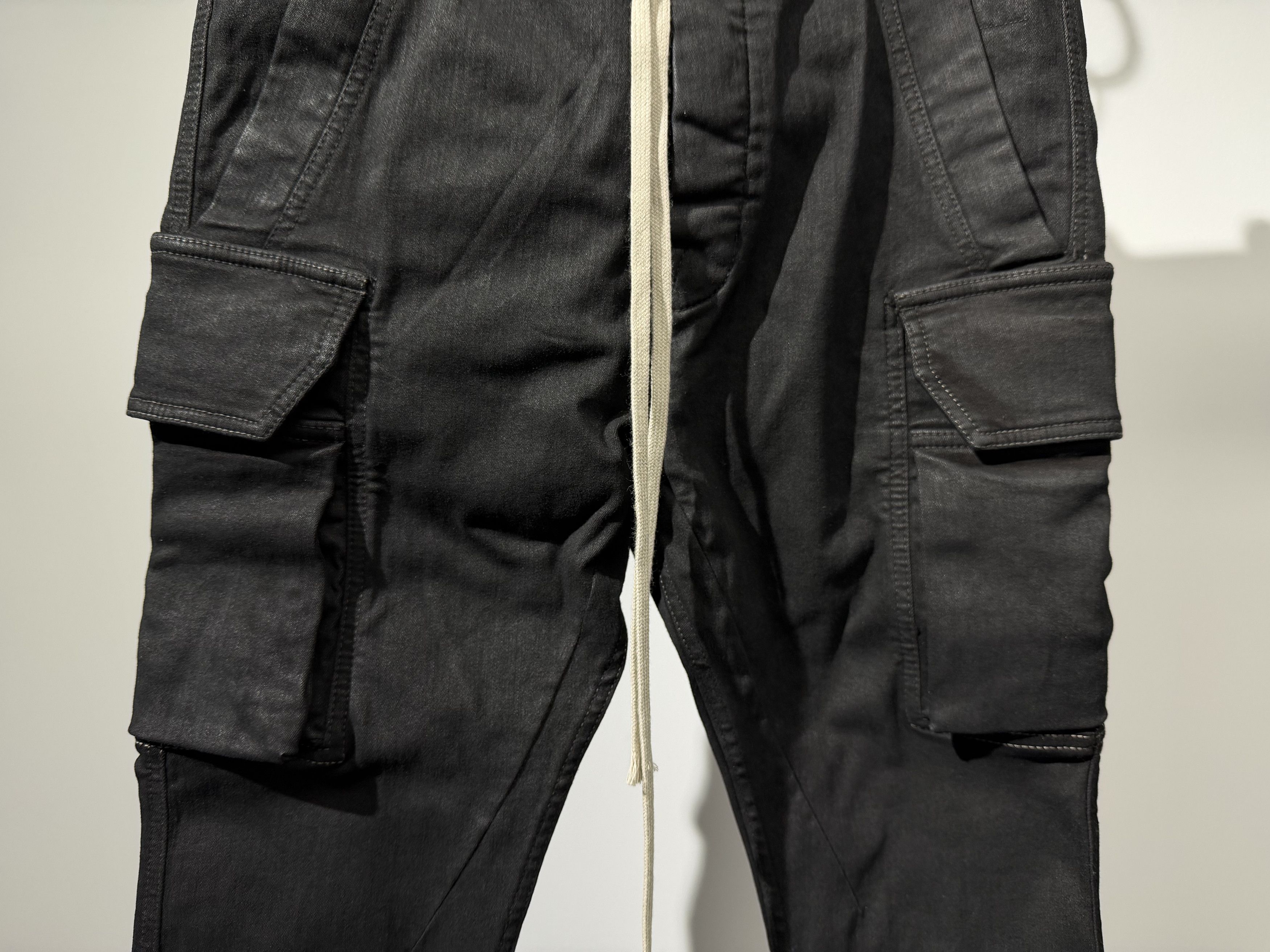Rick Owens Drkshdw Rick Owens Drkshdw "MASTO" / DUO24388 SBB Pants in Black Size US 30 / EU 46 - 2 Thumbnail