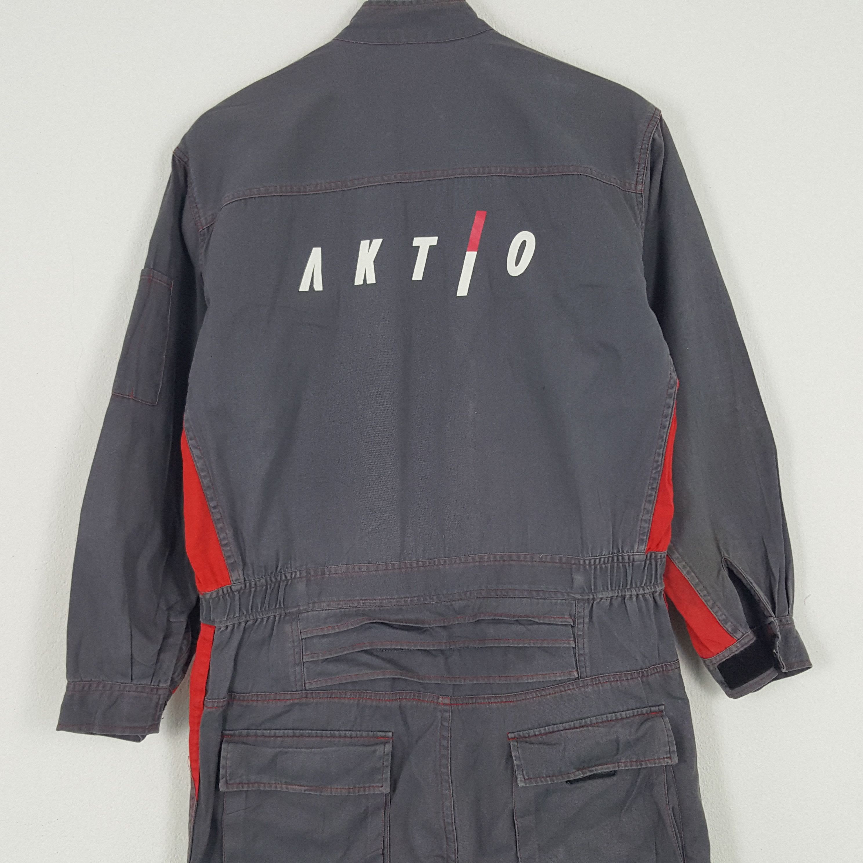 Vintage Vintage Aktlo Worker Jumpsuit Coverall Jacket Size US M / EU 48-50 / 2 - 2 Thumbnail