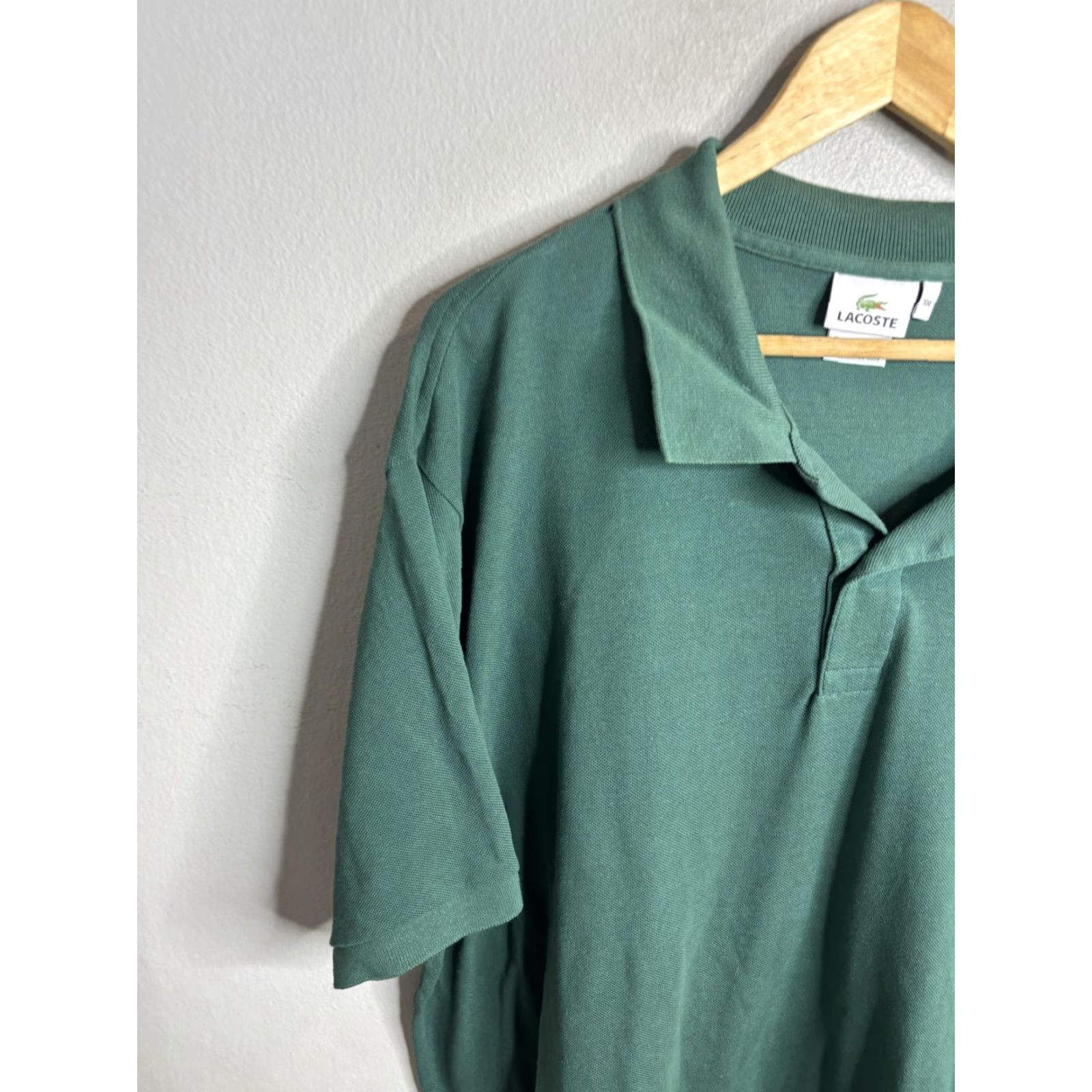 Lacoste Lacoste Polo Shirt Mens 3XL Green Croc Logo Pique Short Sleeve Casual Shirt Mens 3XL Green Croc Logo Polo Shirt Size US XXL / EU 58 / 5 - 2 Thumbnail