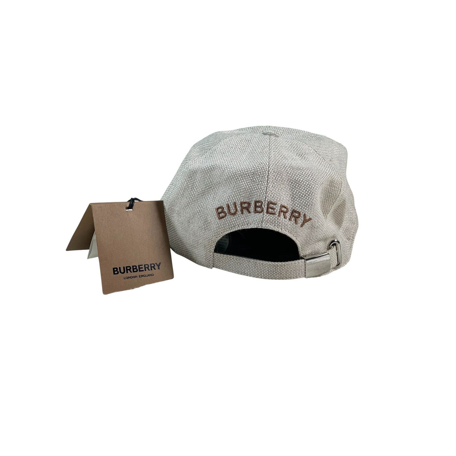 Burberry Burberry Linen Patch Cap Size 34 - 2 Thumbnail