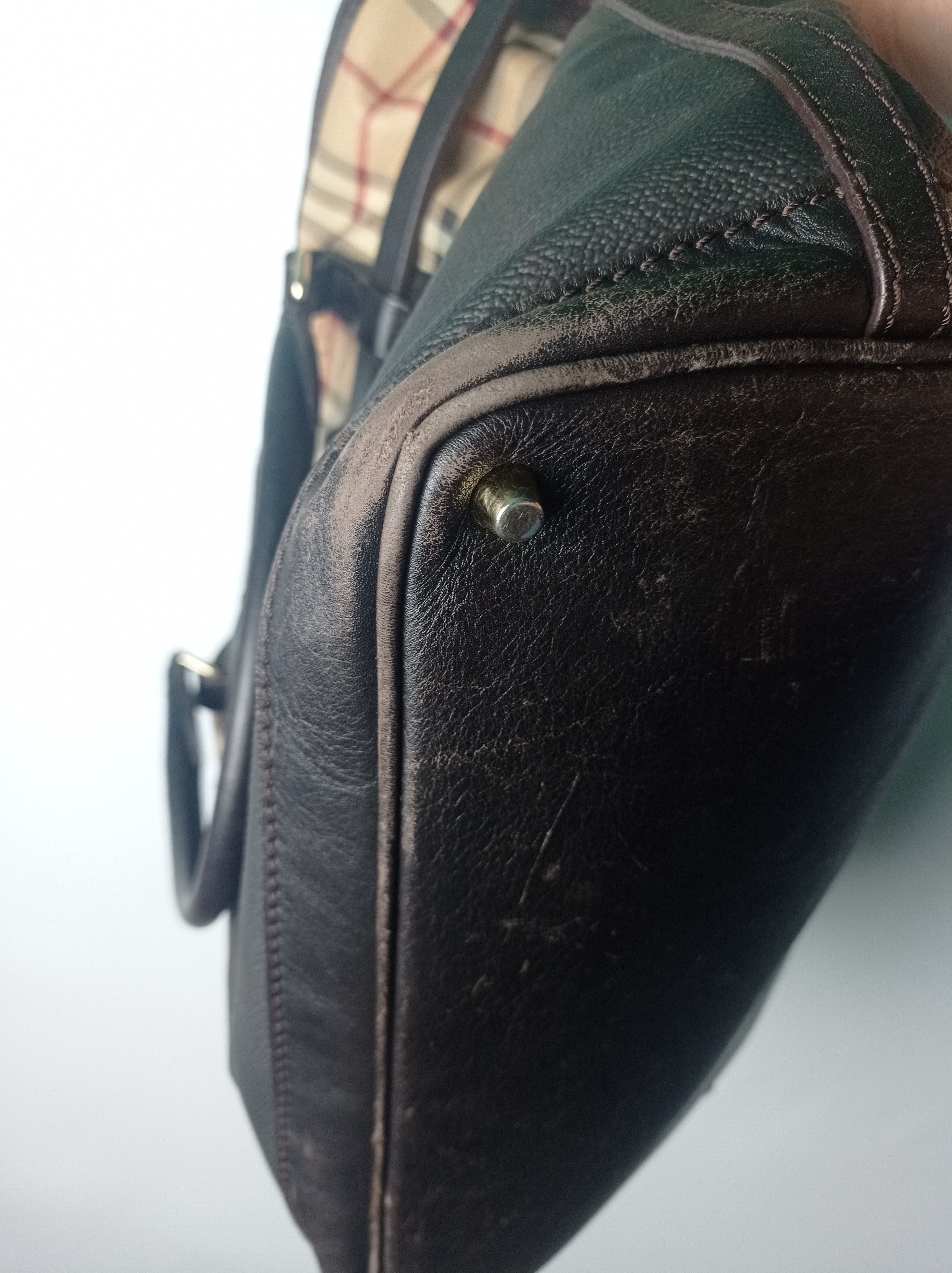 Burberry × Vintage Vintage streetwear Y2K luxury Burberry bag Size ONE SIZE - 10 Thumbnail